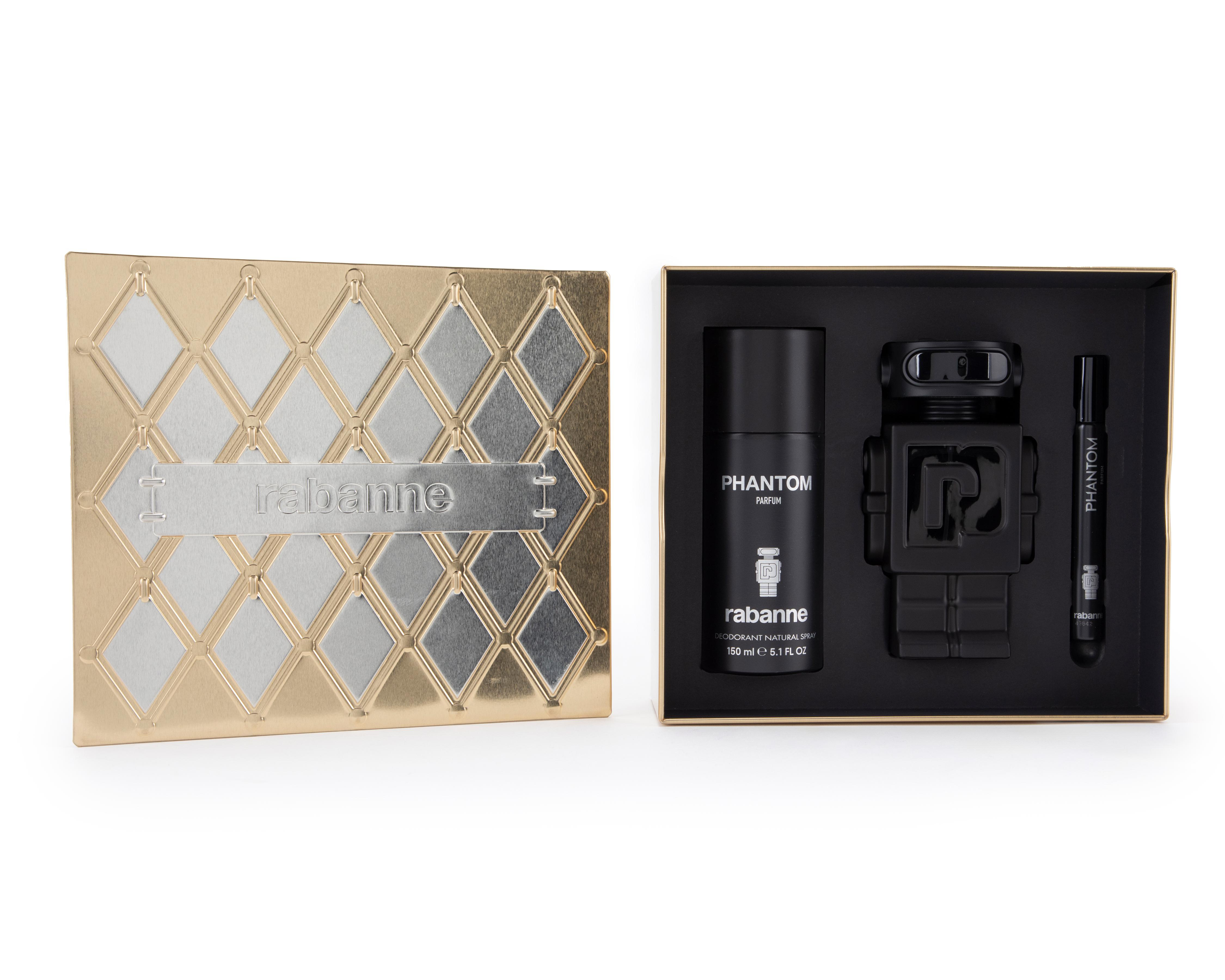 Foto 5 pulgar | Estuche para Hombre Paco Rabanne Phantom Parfum 3 Piezas