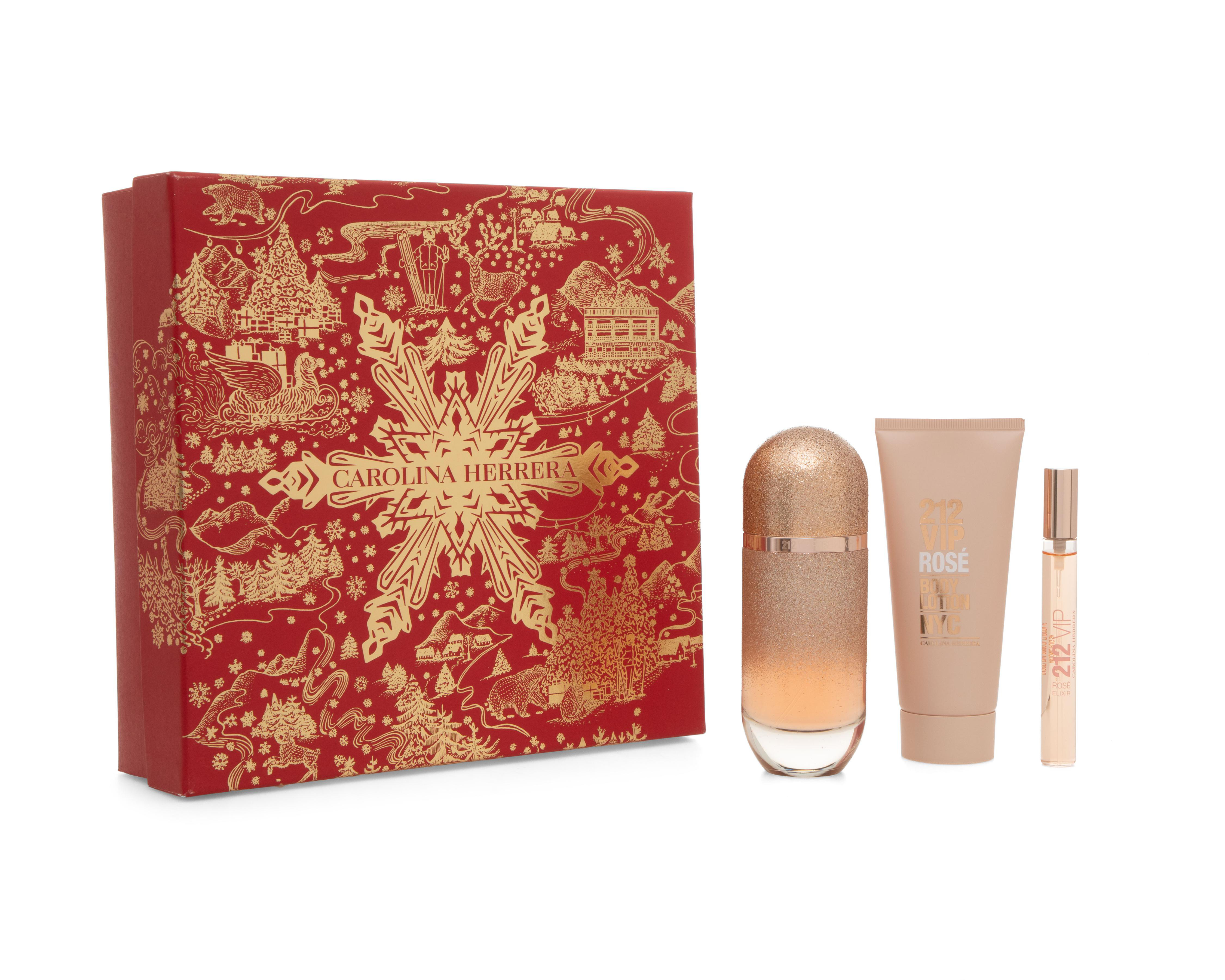 Foto 2 pulgar | Estuche para Mujer Carolina Herrera 212 VIP Rosé Elixir 3 Piezas