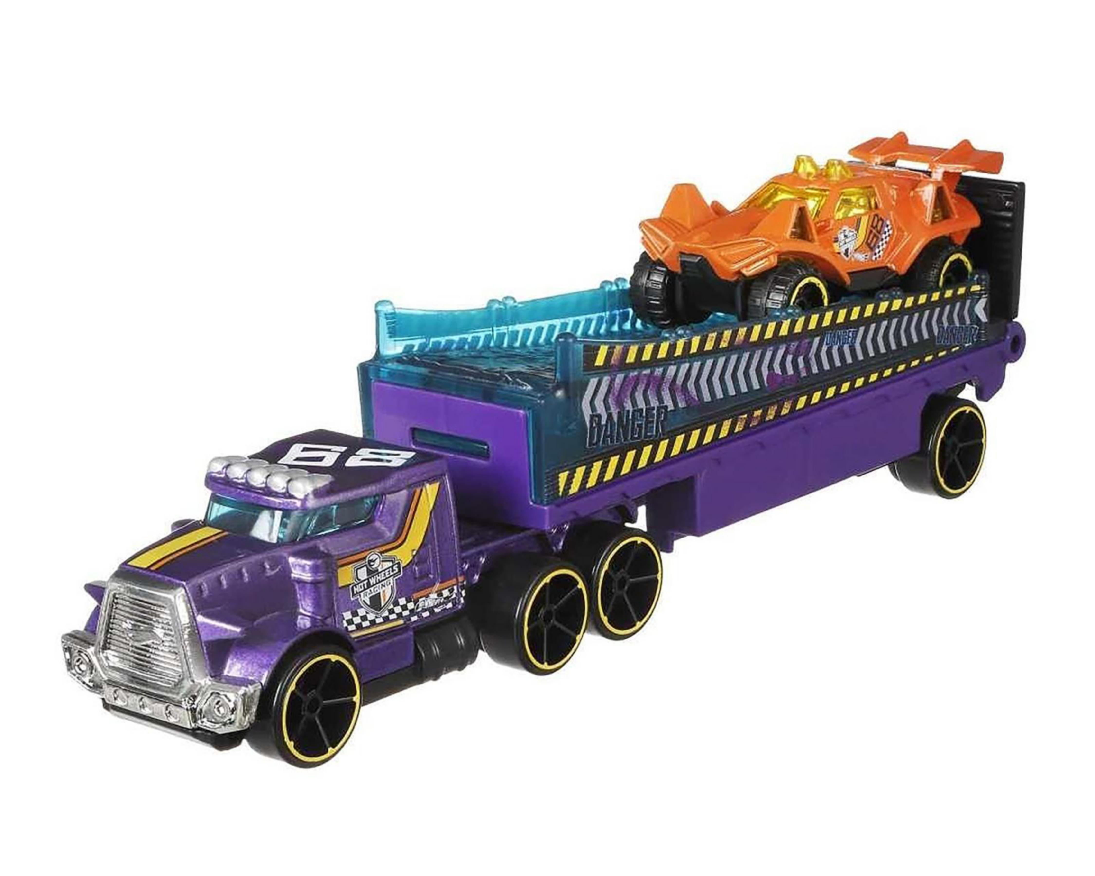 Foto 3 pulgar | Super Remolque Highway Blast Hot Wheels