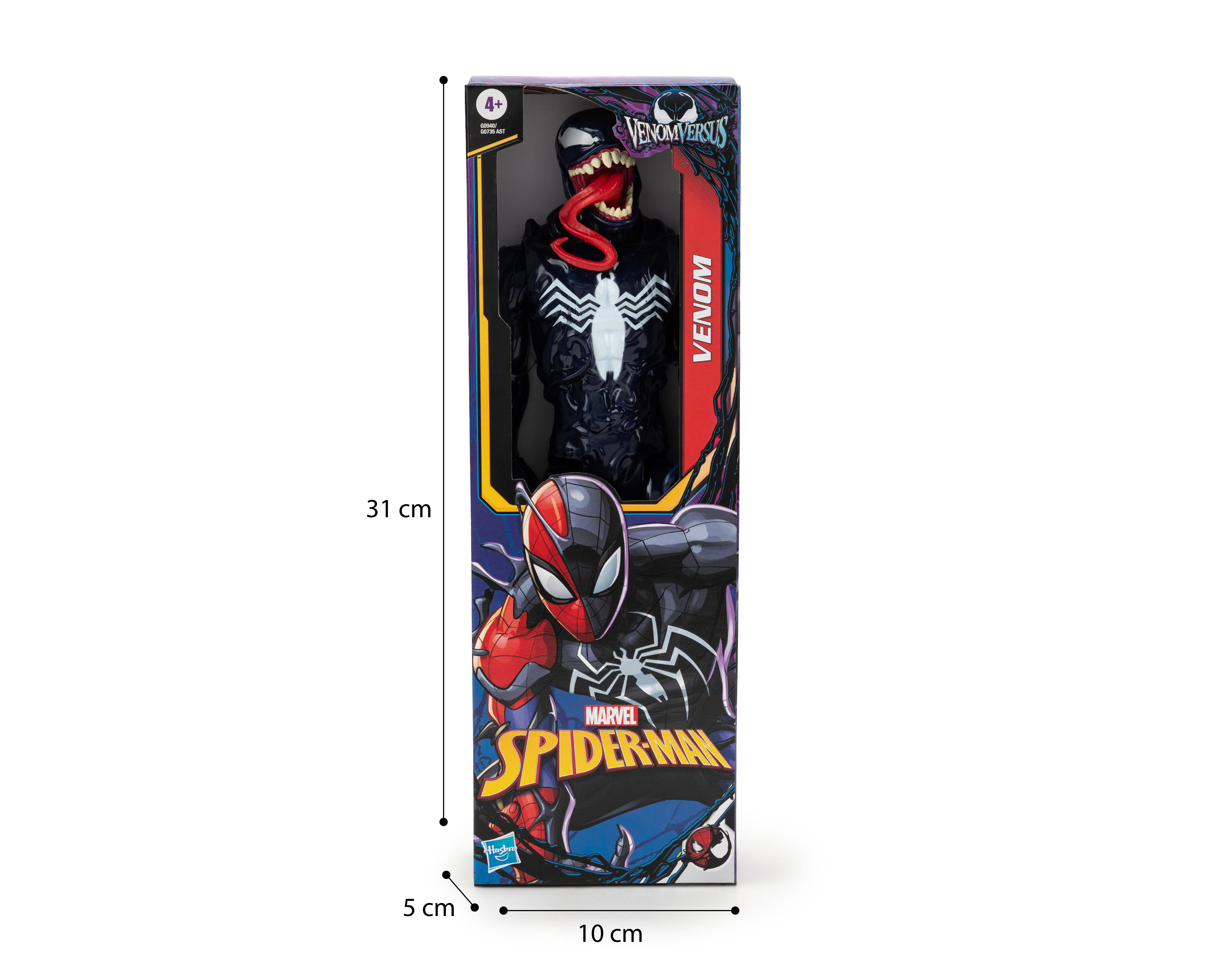 Foto 7 pulgar | Venom Versus Venom Figura de Acción Marvel Spider-Man Titan Hero Series