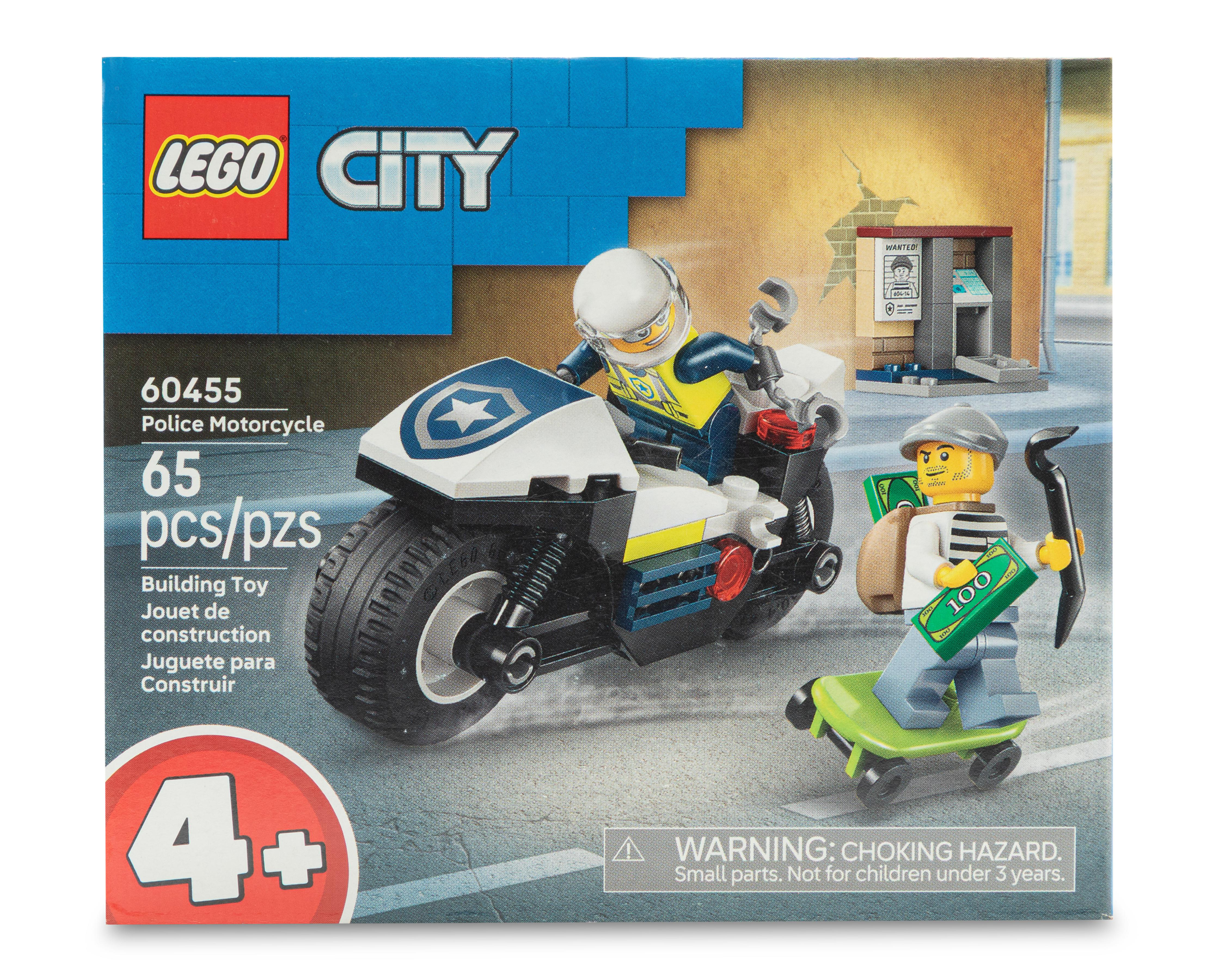 Foto 2 pulgar | LEGO City: Persecución en Moto de Policía