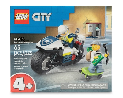 Foto 1 | LEGO City: Persecución en Moto de Policía