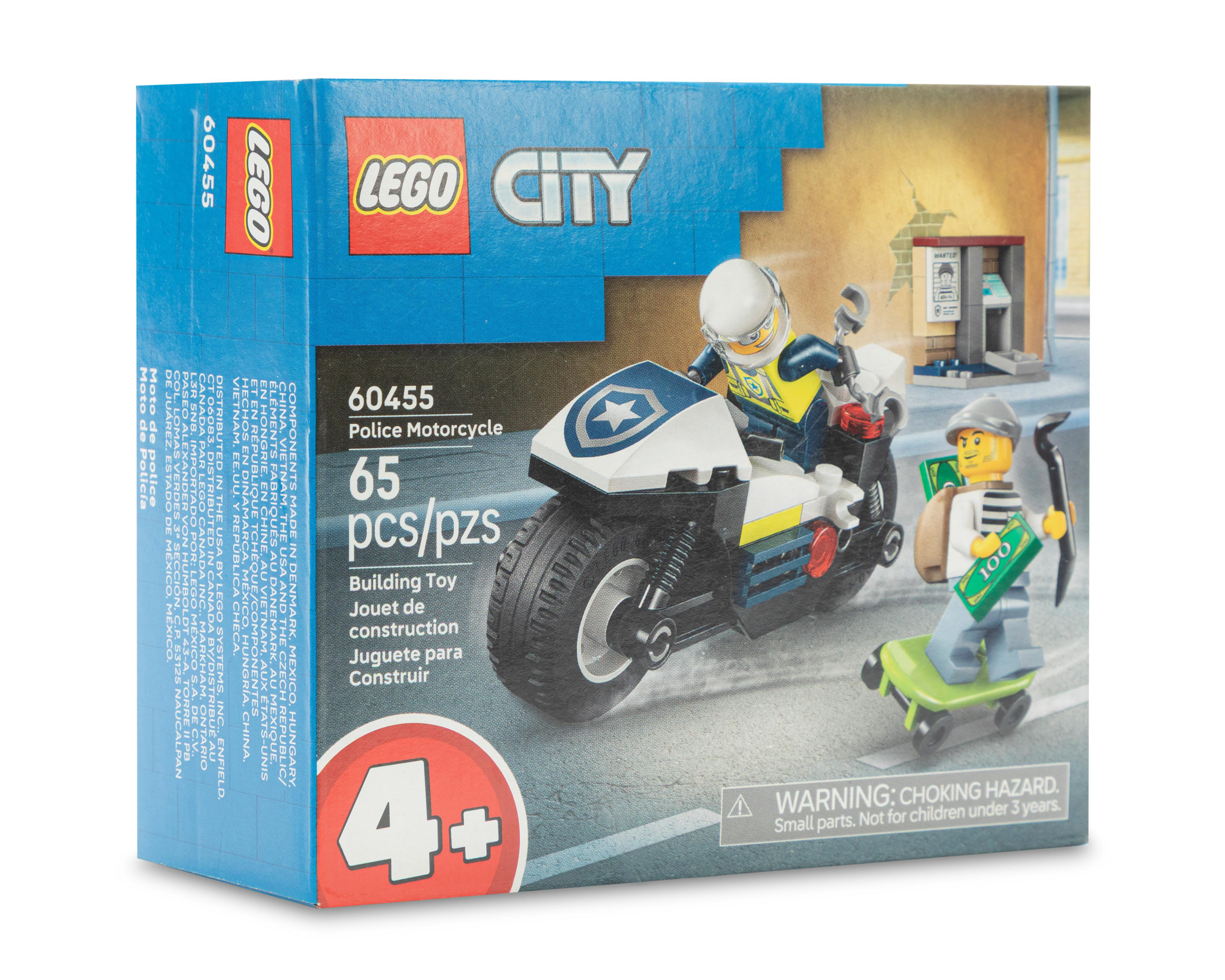 Foto 3 pulgar | LEGO City: Persecución en Moto de Policía