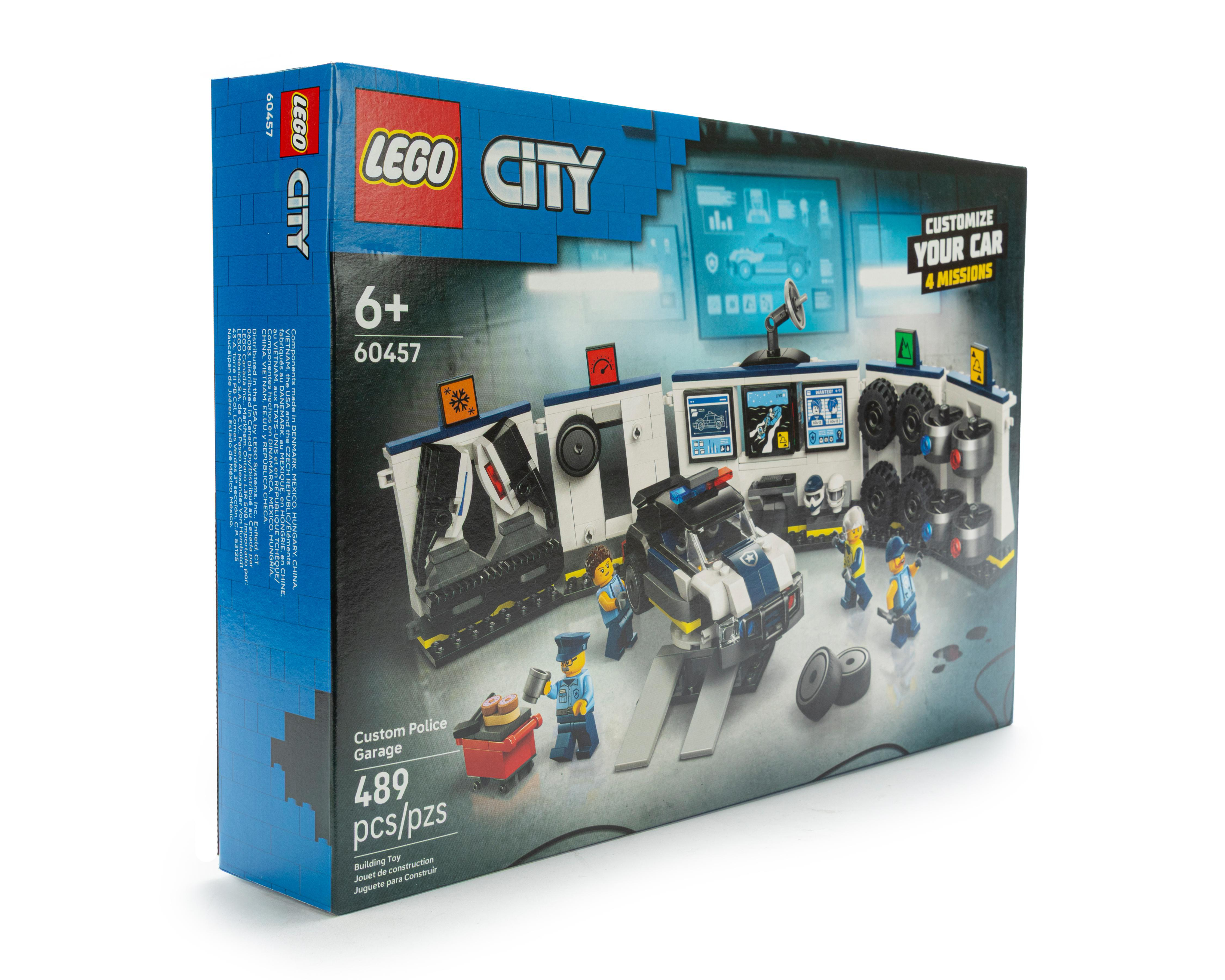 Foto 4 pulgar | LEGO City: Taller de Modificación de Coches de Policía
