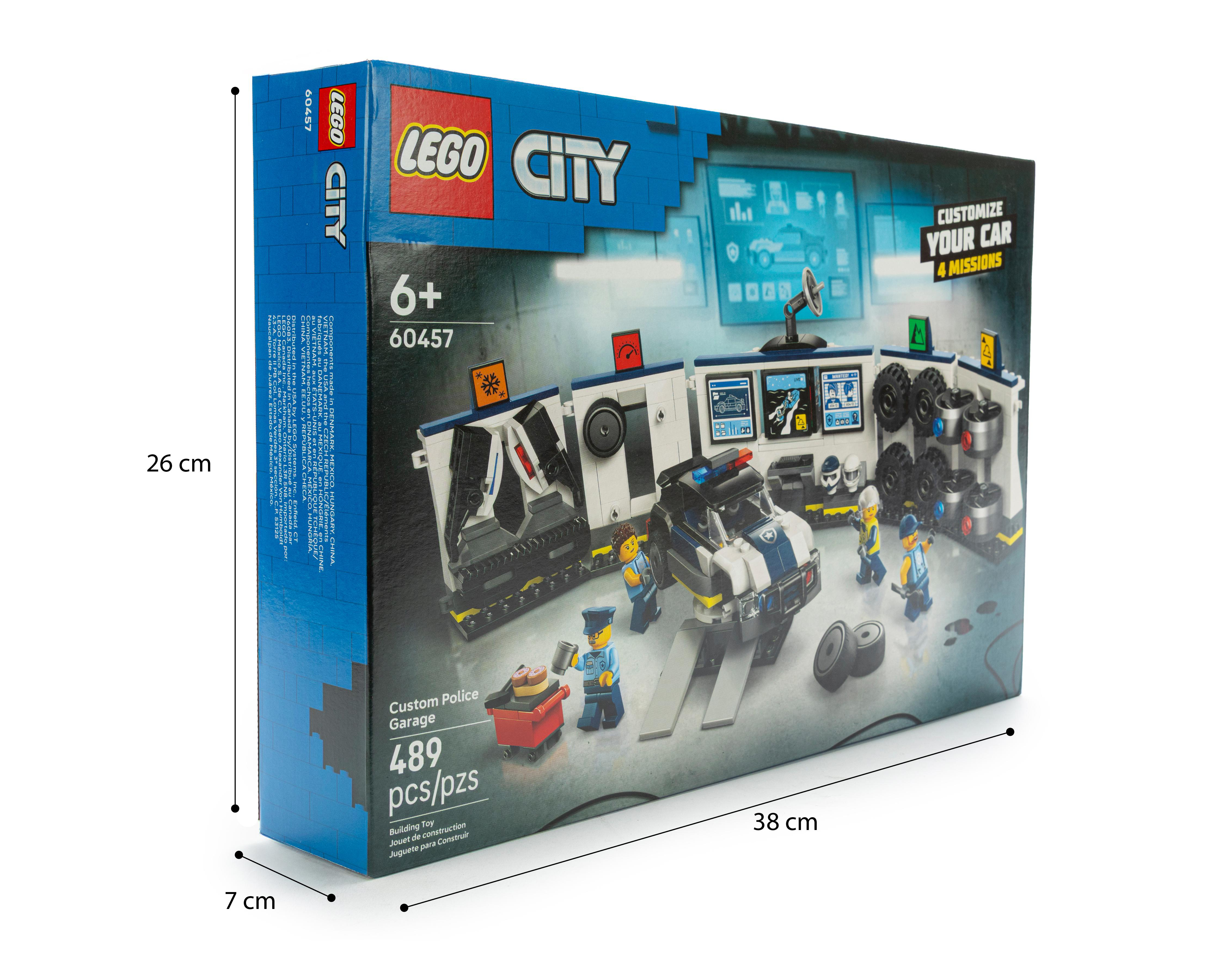 Foto 5 pulgar | LEGO City: Taller de Modificación de Coches de Policía