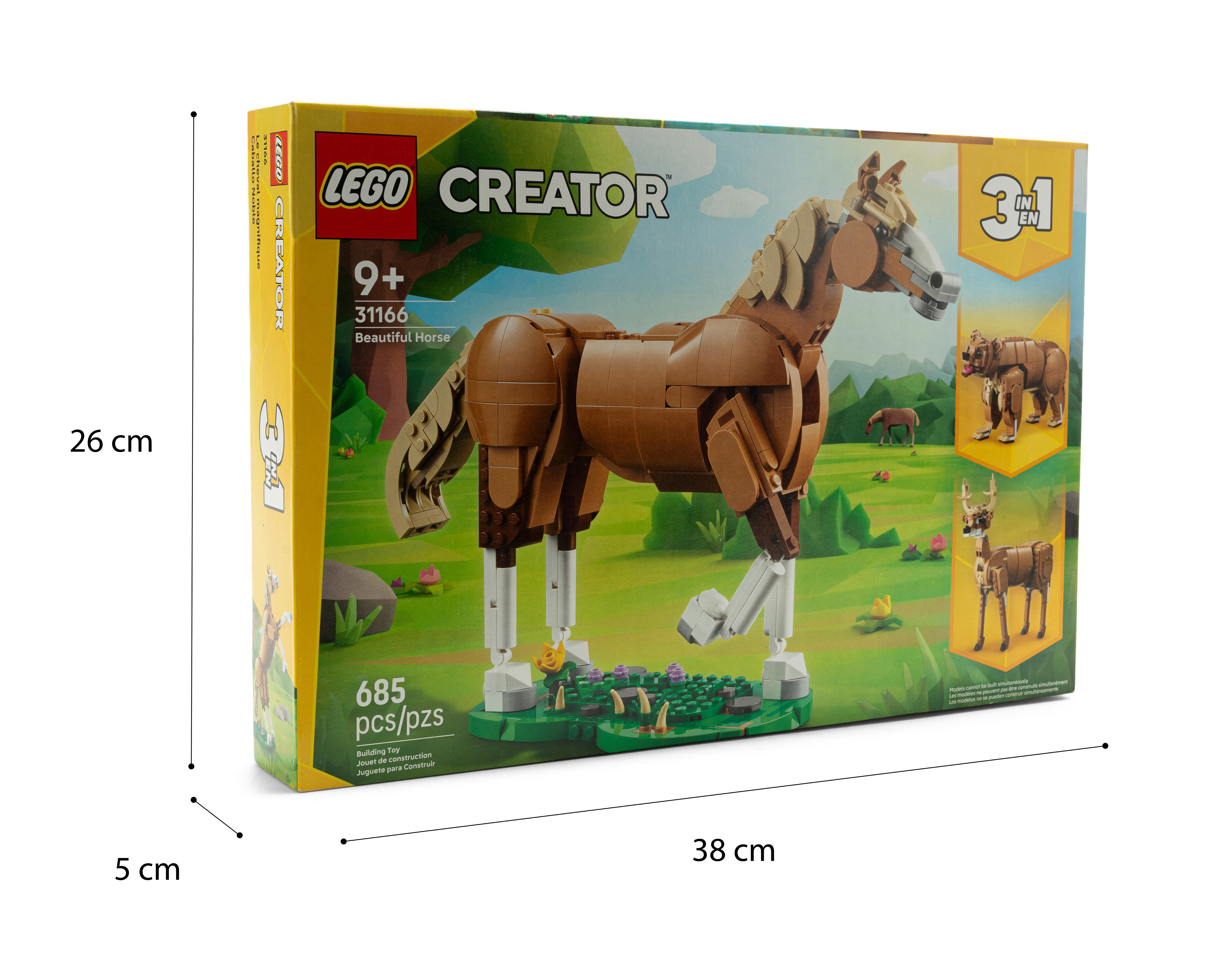 Foto 4 pulgar | LEGO Creator 3 en 1: Caballo Noble