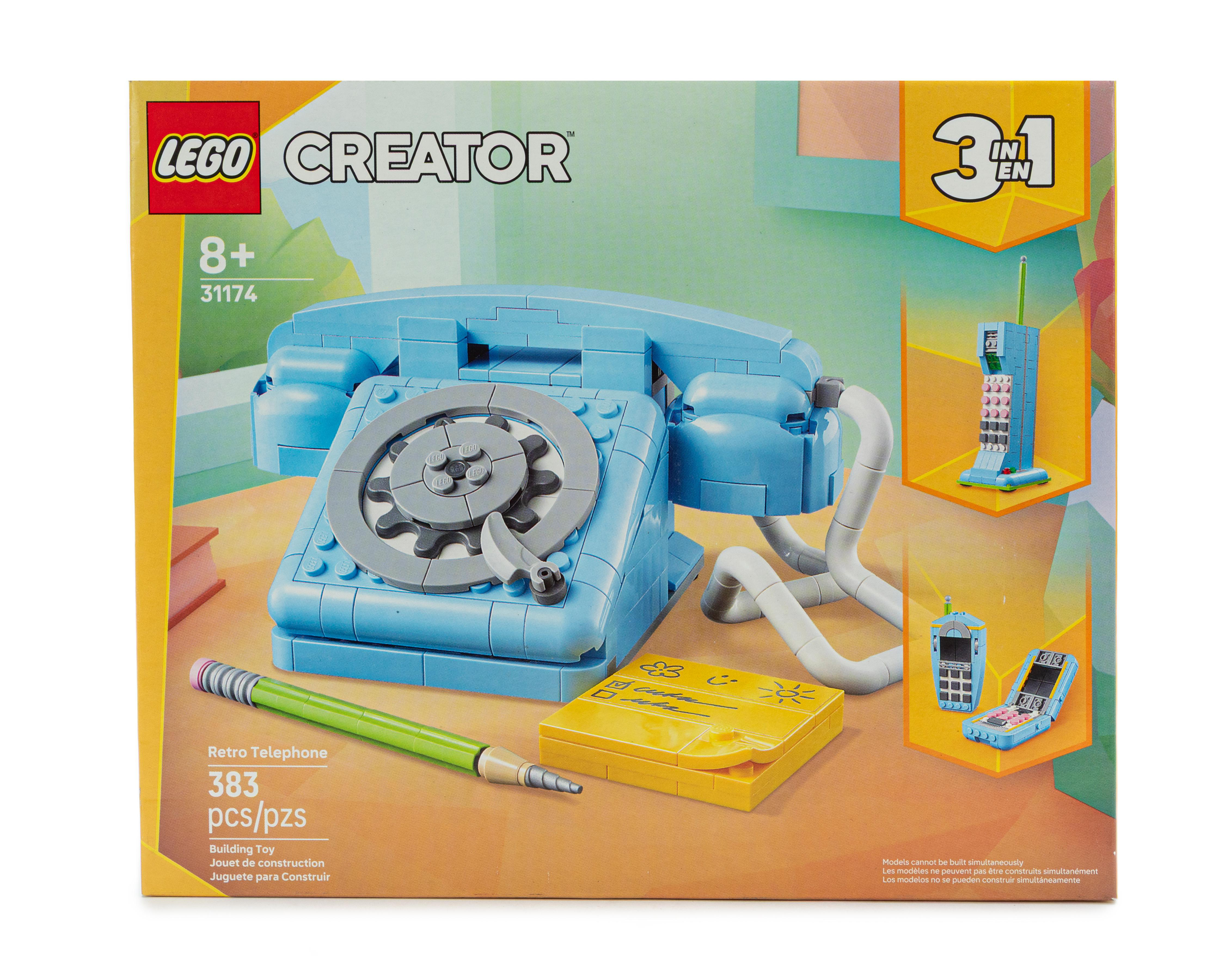 LEGO Creator 3 en1: Teléfono Retro