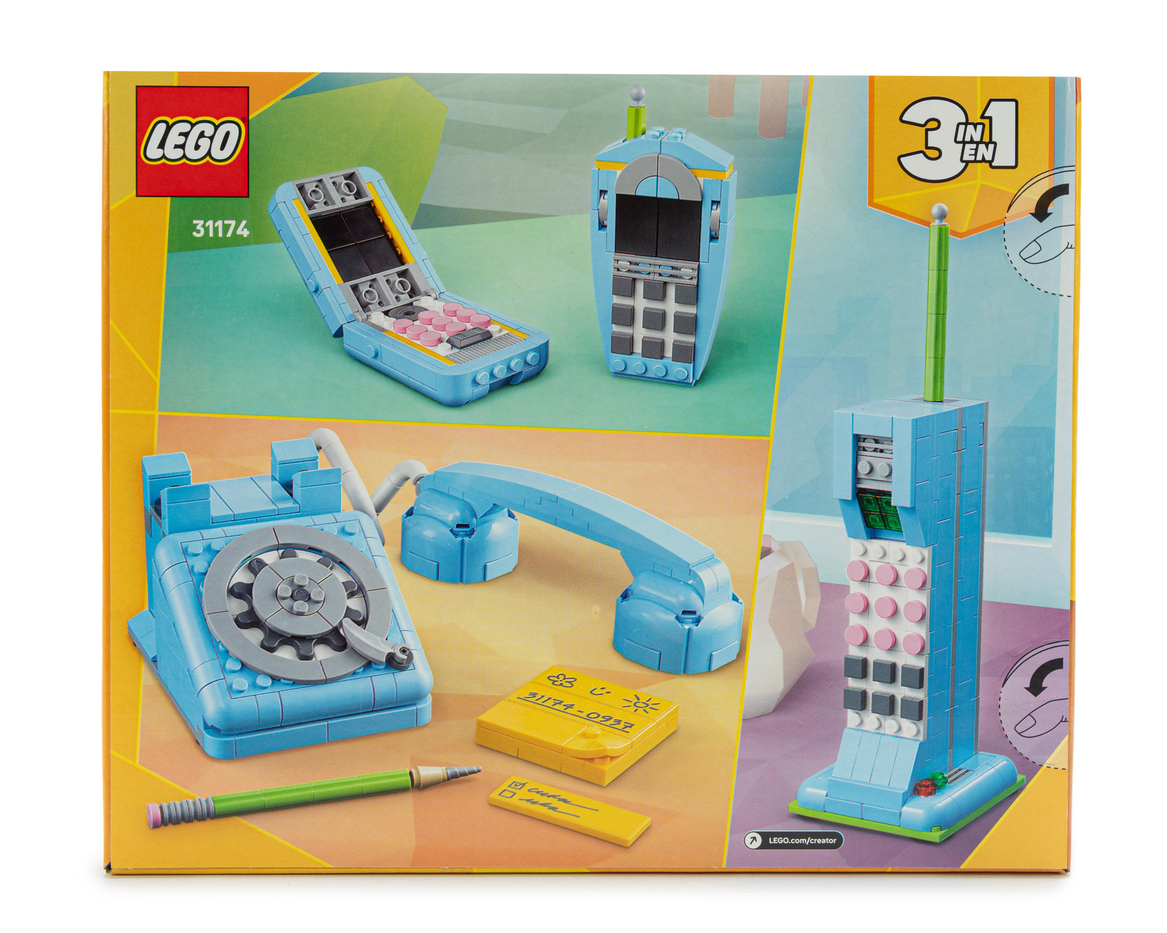 Foto 3 pulgar | LEGO Creator 3 en1: Teléfono Retro