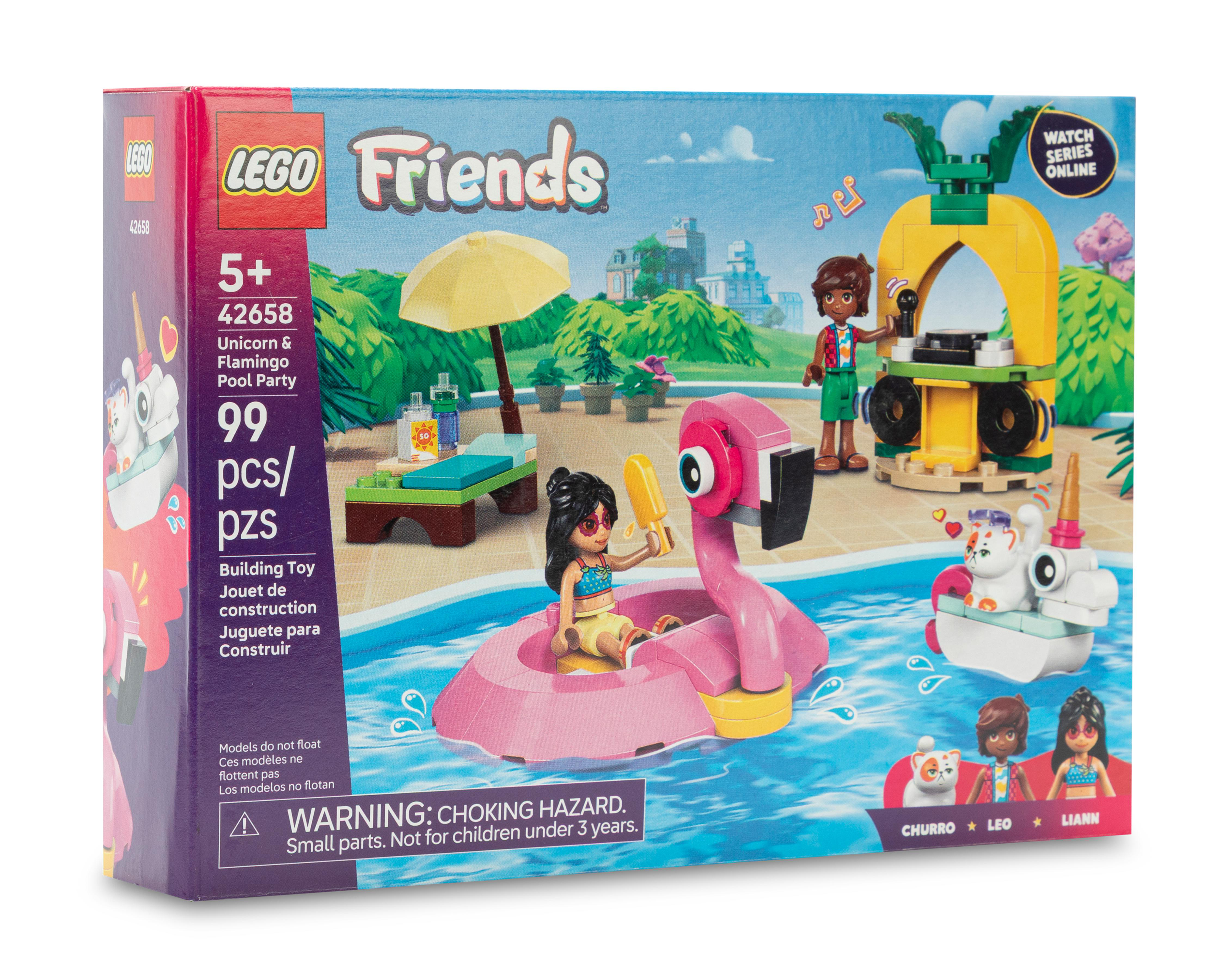 Foto 2 | LEGO Friends: Fiesta en la Piscina con Flamenco y Unicornio