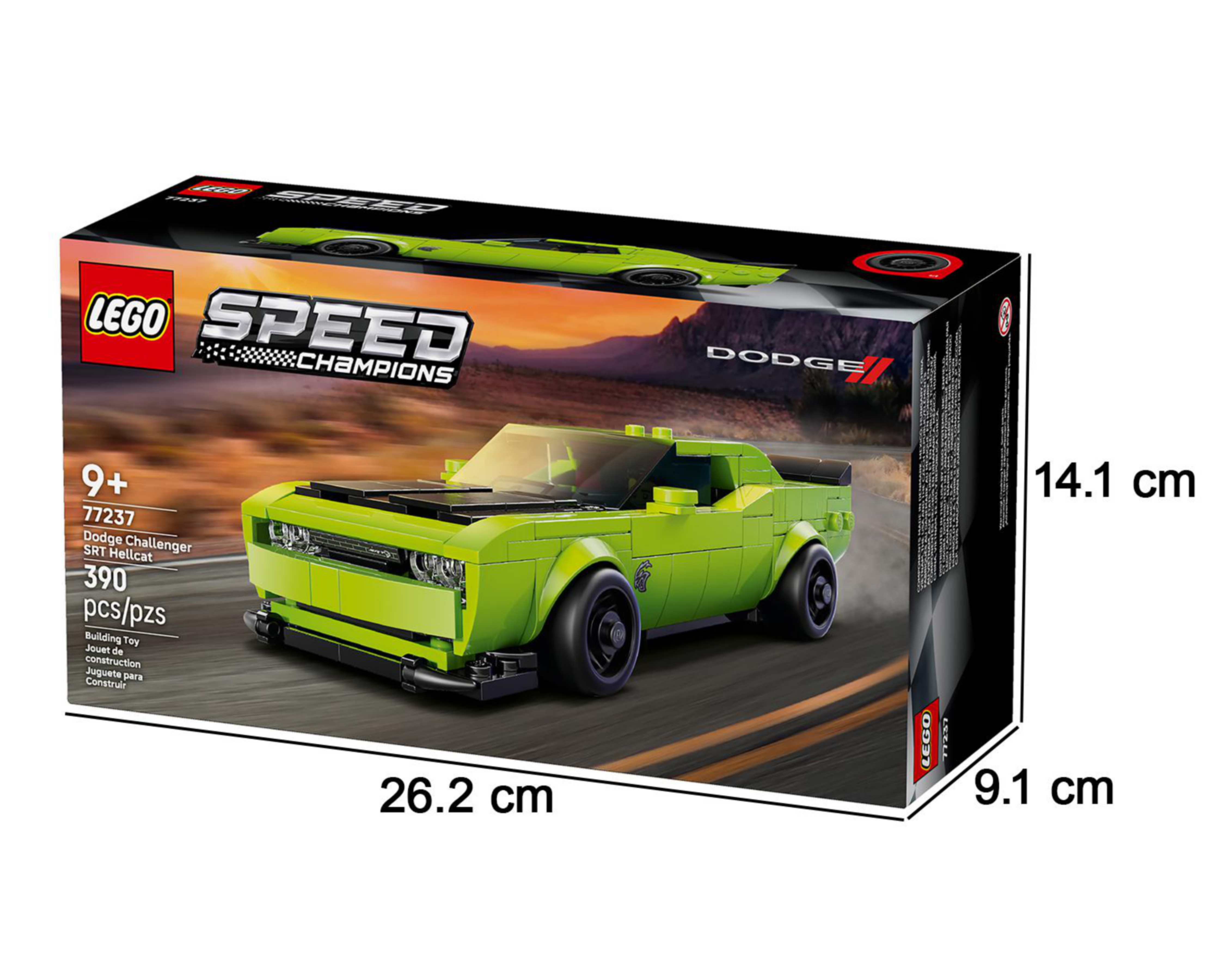 Foto 6 pulgar | LEGO Speed Champions: Dodge Challenger SRT Hellcat