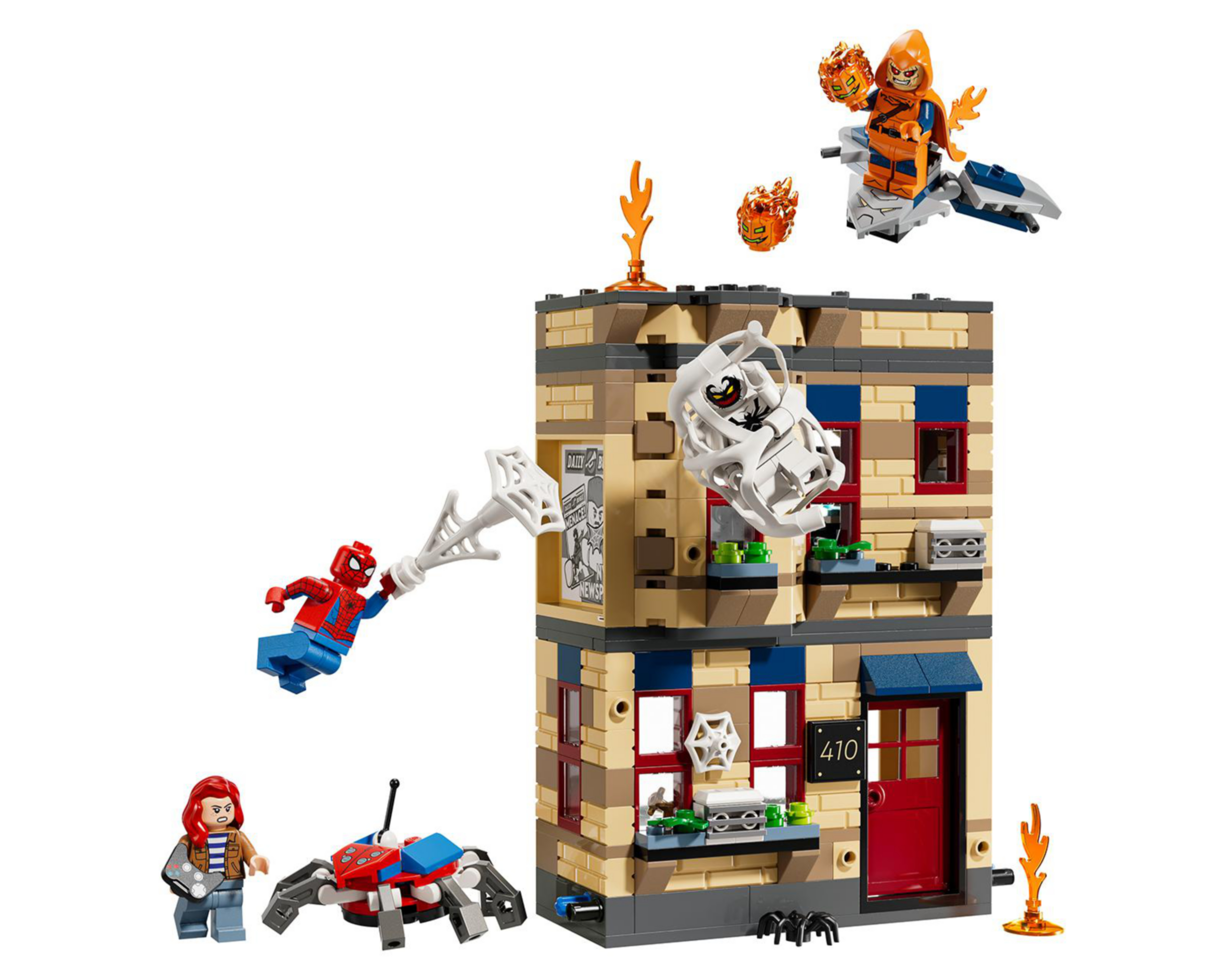 Foto 4 pulgar | LEGO Marvel Spider-Man Peter Parker's Apartment