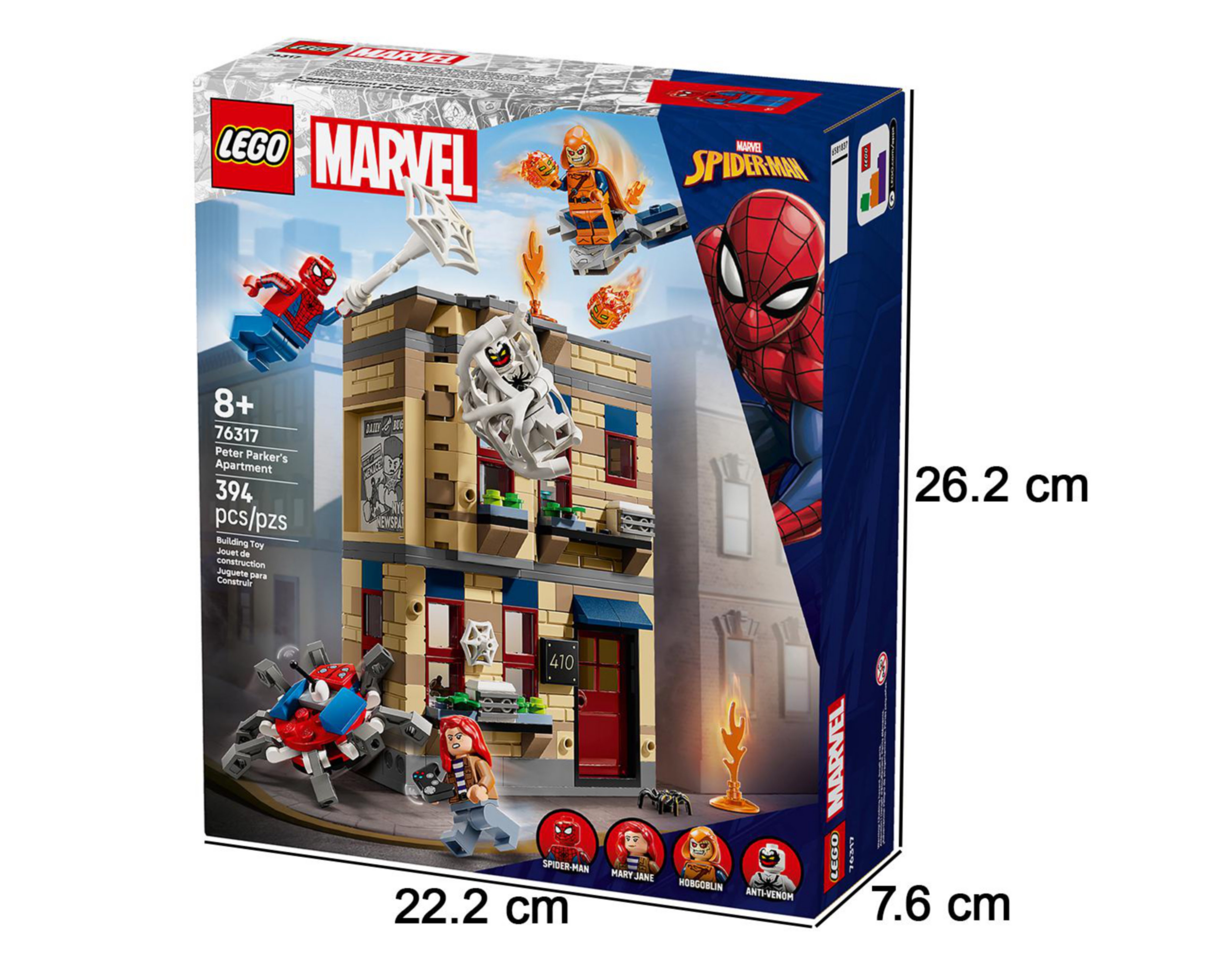 Foto 5 | LEGO Marvel Spider-Man Peter Parker's Apartment