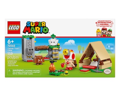 Foto 2 | LEGO Super Mario: De acampada con el Capitán Toad
