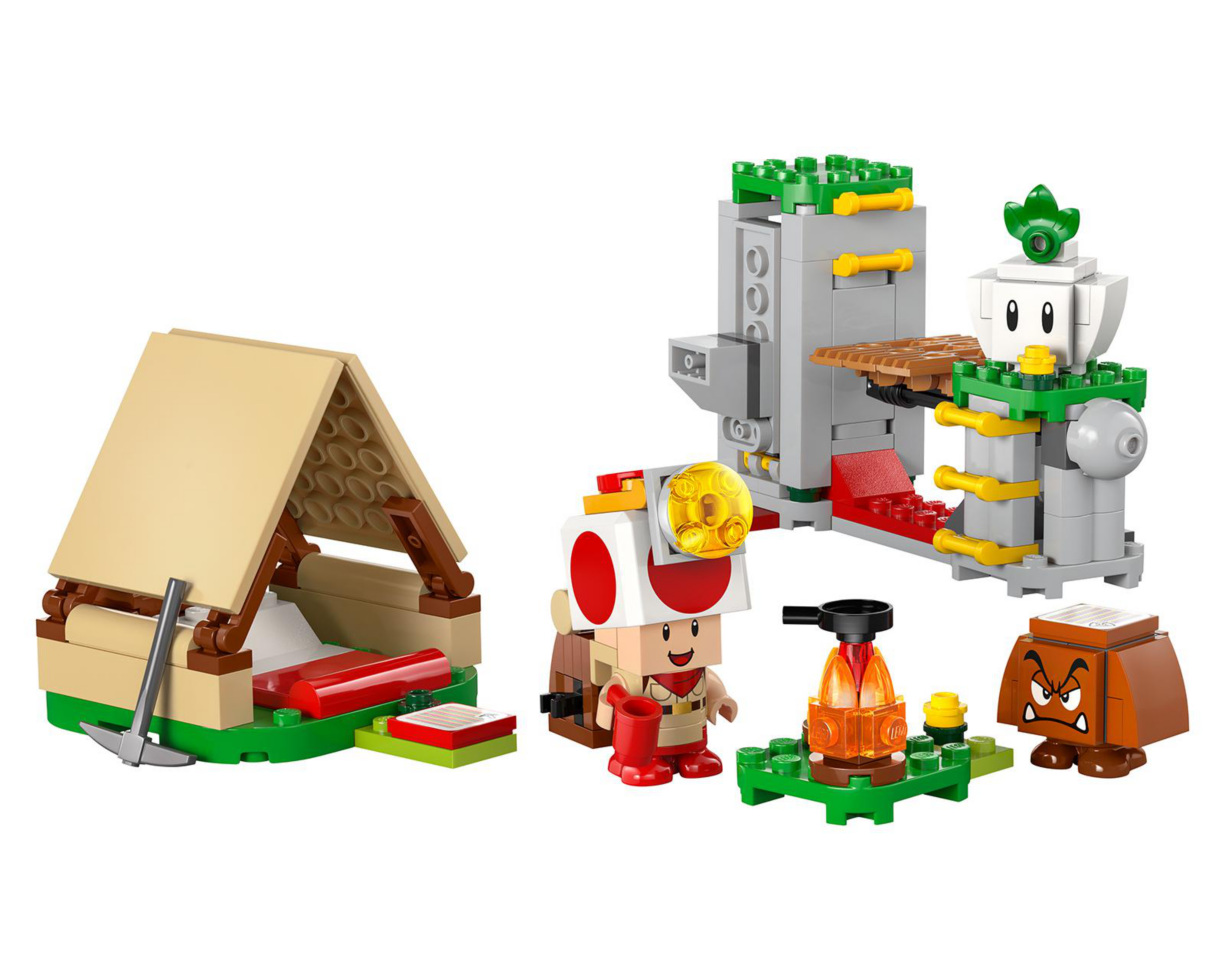 Foto 4 pulgar | LEGO Super Mario: De acampada con el Capitán Toad