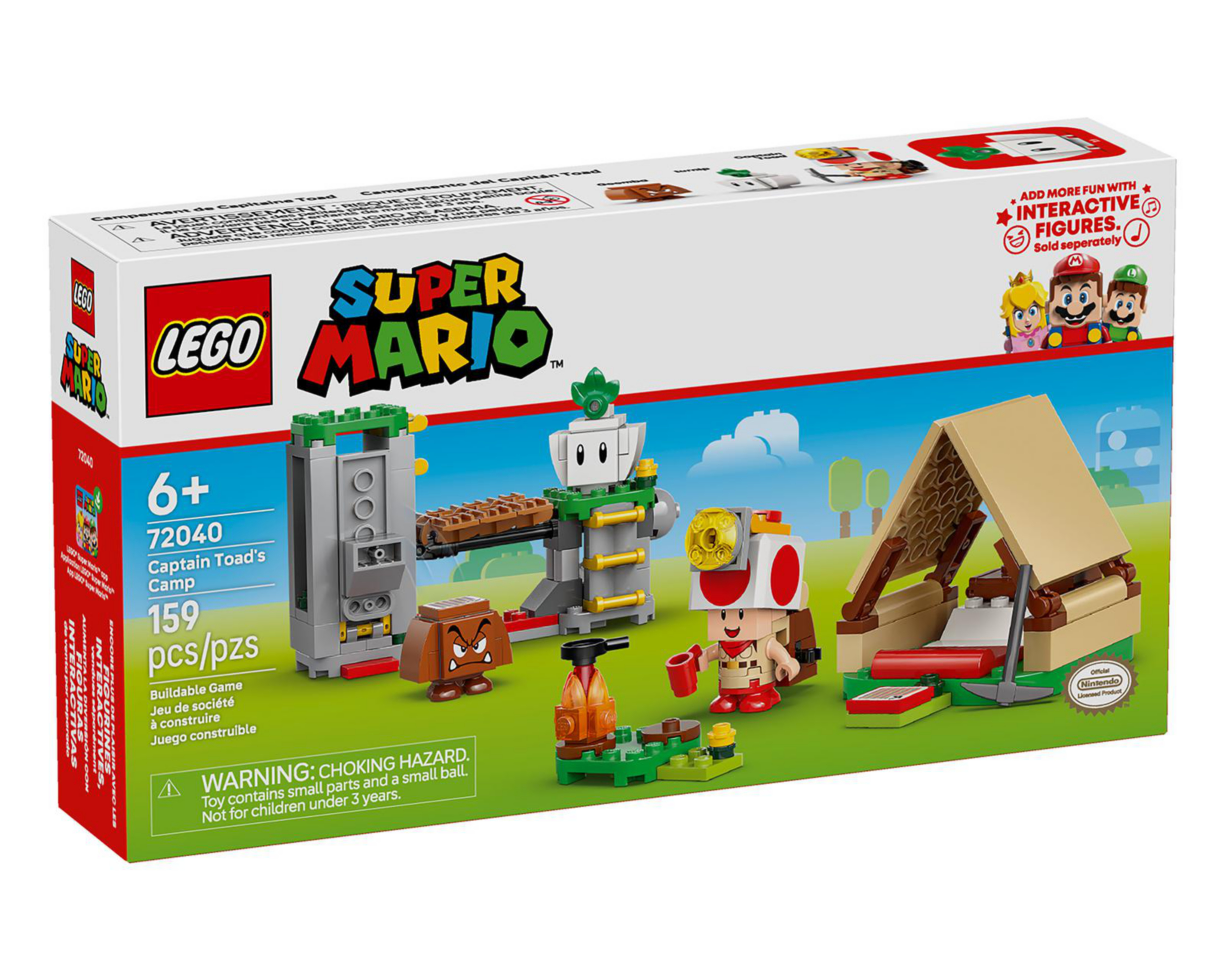 Foto 5 pulgar | LEGO Super Mario: De acampada con el Capitán Toad