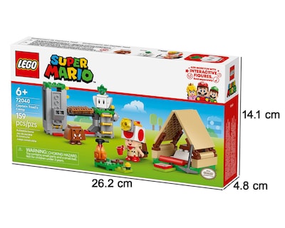 Foto 5 | LEGO Super Mario: De acampada con el Capitán Toad