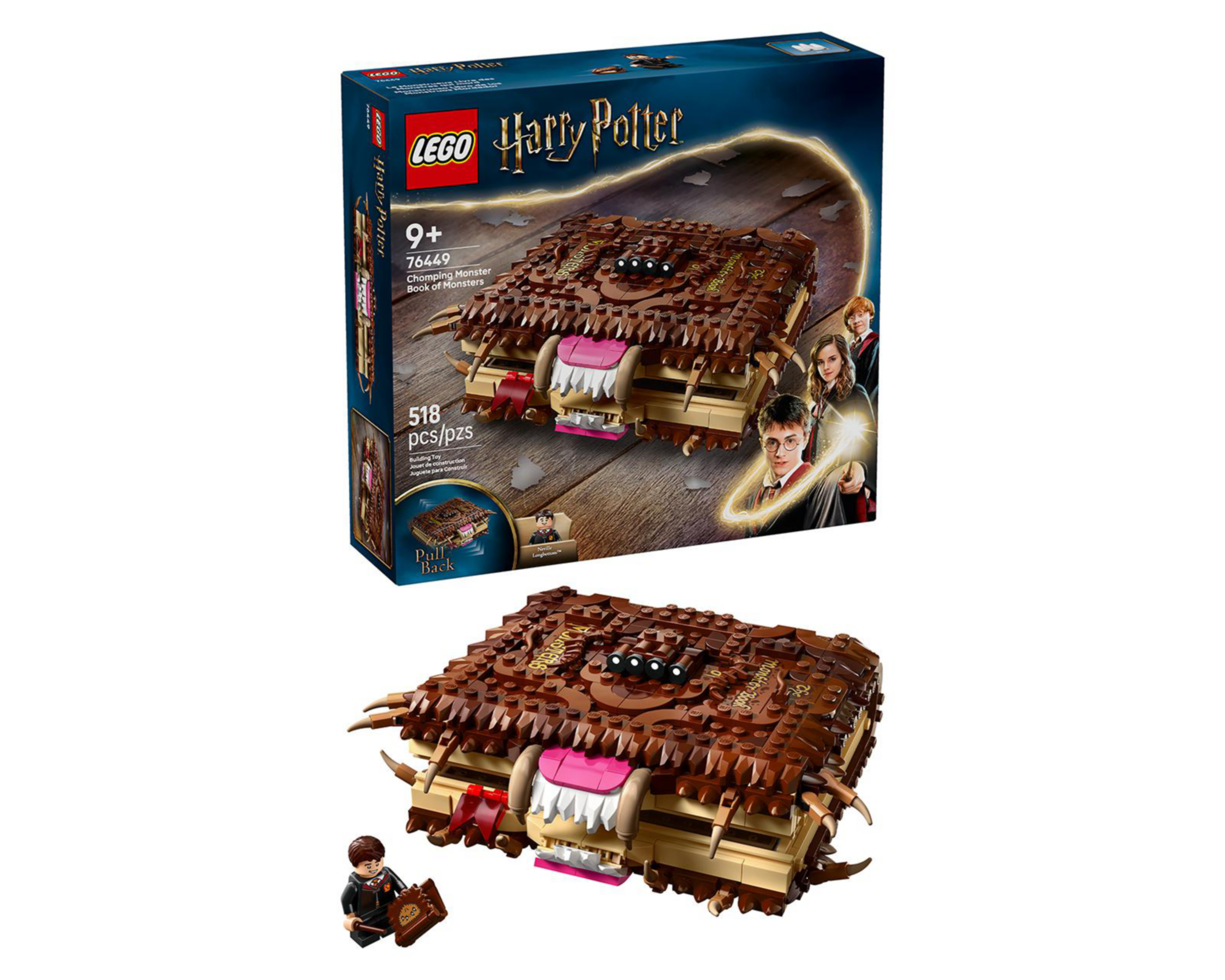 Foto 2 pulgar | LEGO Harry Potter: Monstruoso Libro de los Monstruos Mordedor