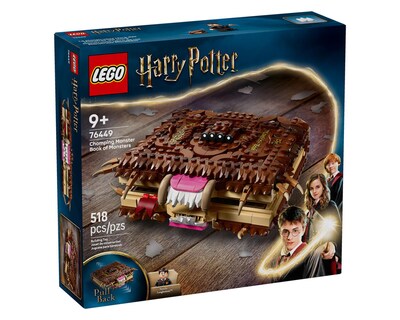 Foto 4 | LEGO Harry Potter: Monstruoso Libro de los Monstruos Mordedor