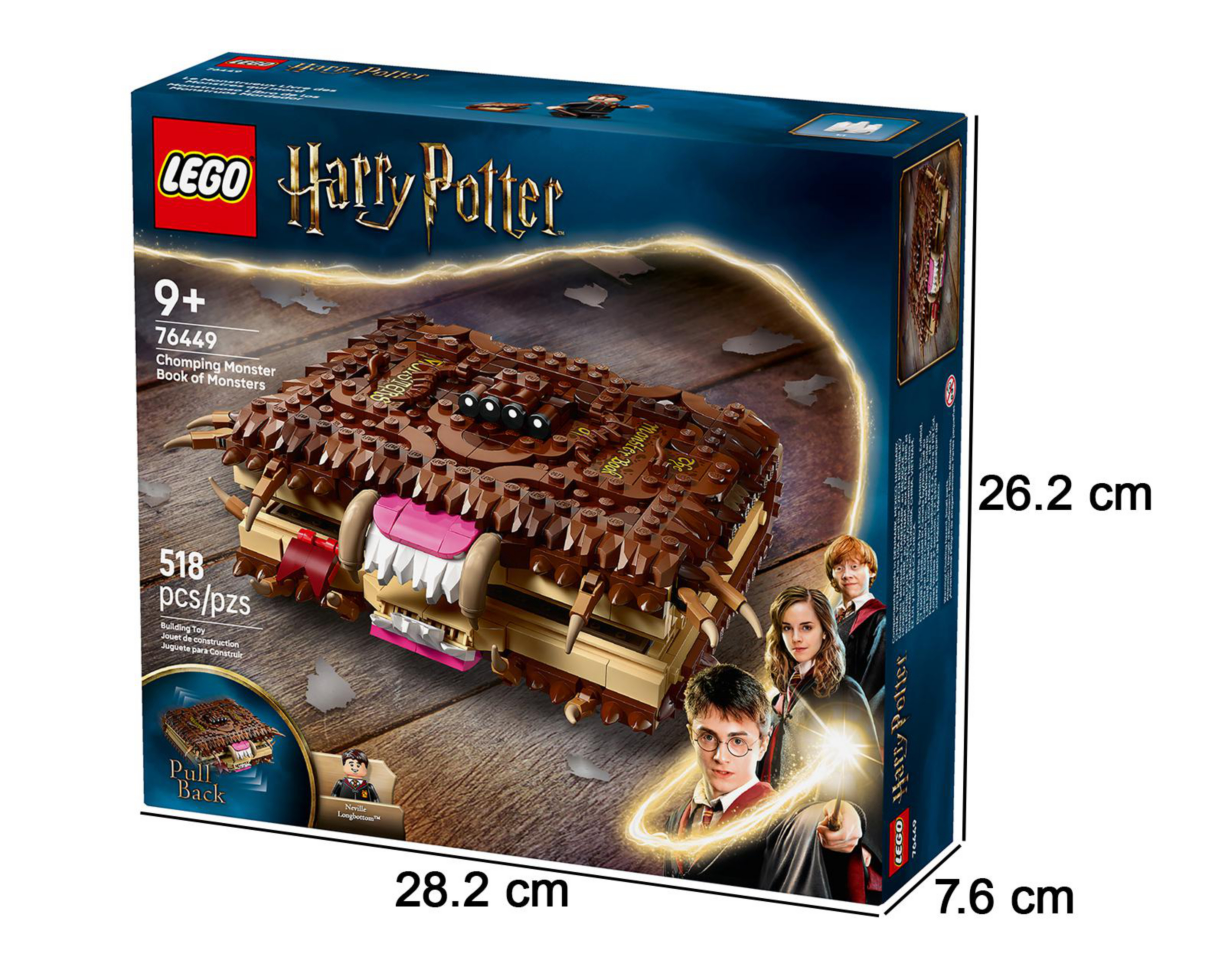 Foto 6 pulgar | LEGO Harry Potter: Monstruoso Libro de los Monstruos Mordedor