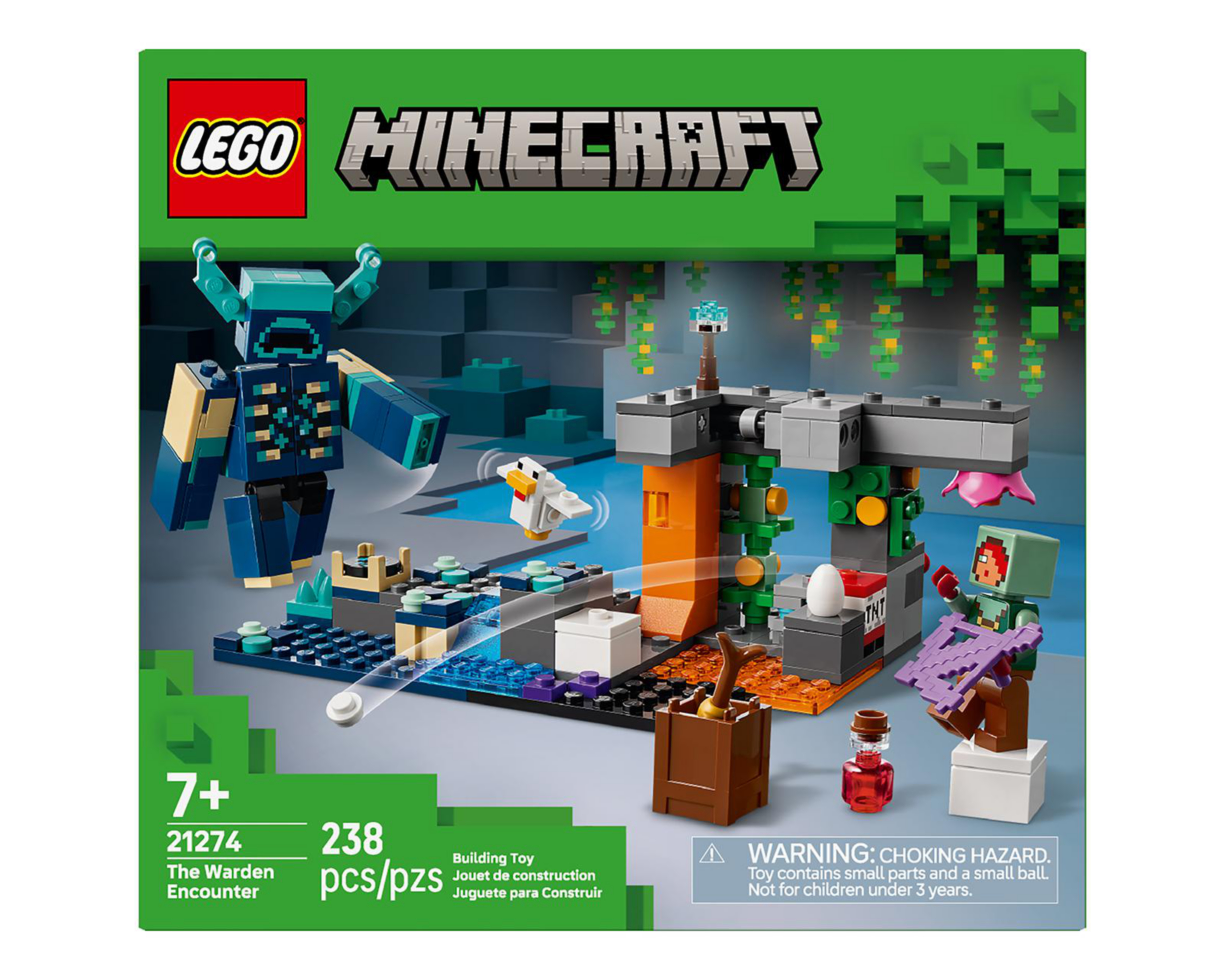 Foto 3 pulgar | LEGO Minecraft: El Encuentro con el Guardia