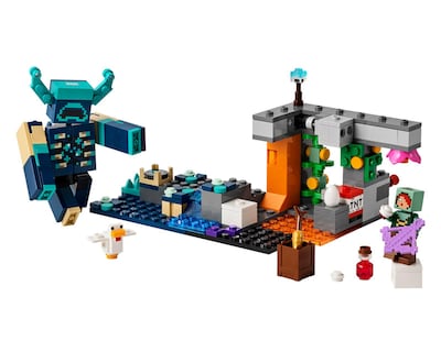 Foto 3 | LEGO Minecraft: El Encuentro con el Guardia