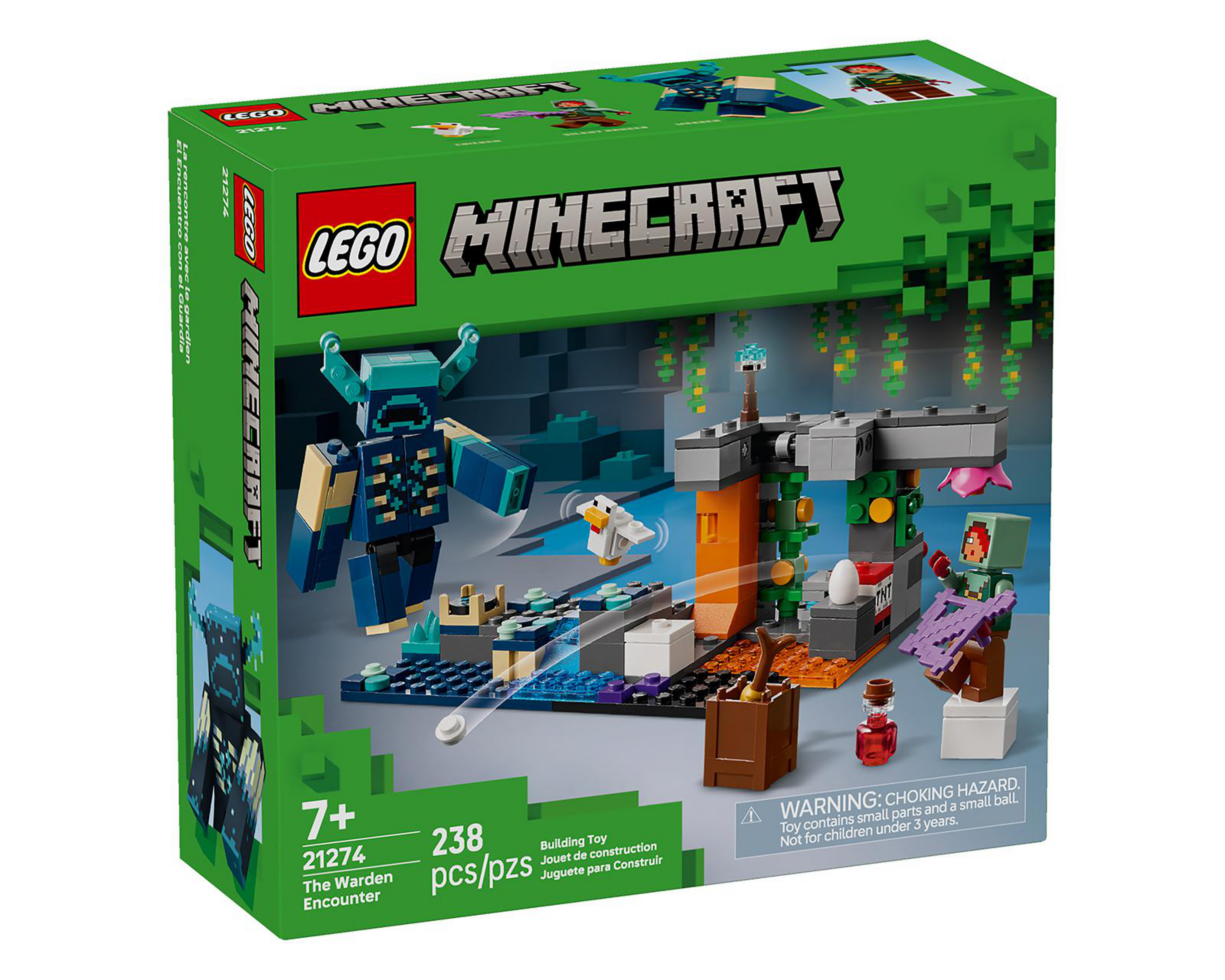 Foto 5 pulgar | LEGO Minecraft: El Encuentro con el Guardia