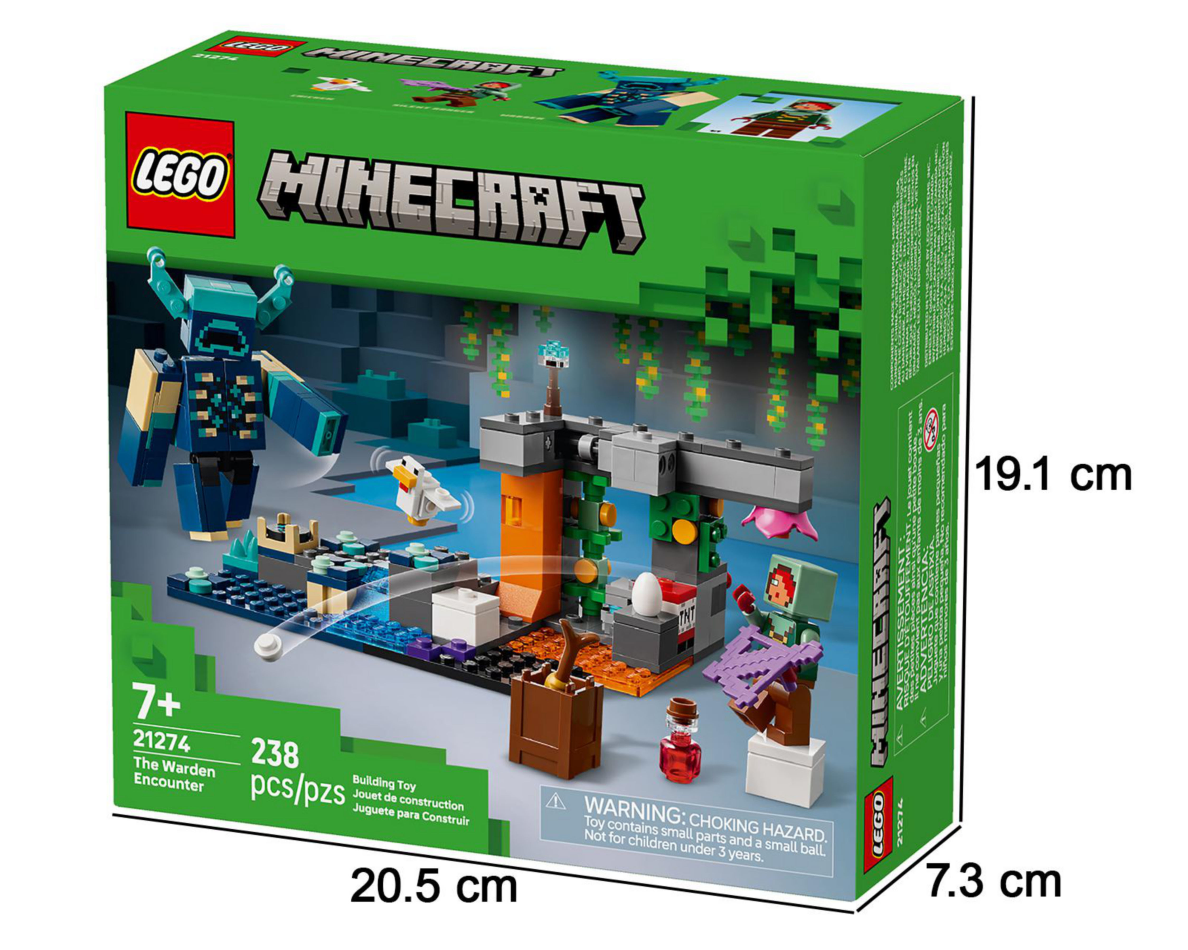 Foto 6 pulgar | LEGO Minecraft: El Encuentro con el Guardia