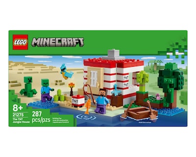 Foto 2 | LEGO Minecraft: La Casa-Dinamita de la Jungla