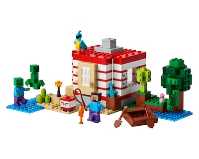 Foto 3 | LEGO Minecraft: La Casa-Dinamita de la Jungla