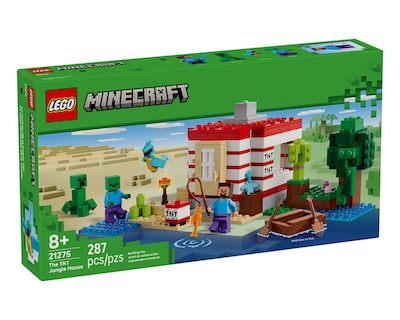 Foto 4 | LEGO Minecraft: La Casa-Dinamita de la Jungla