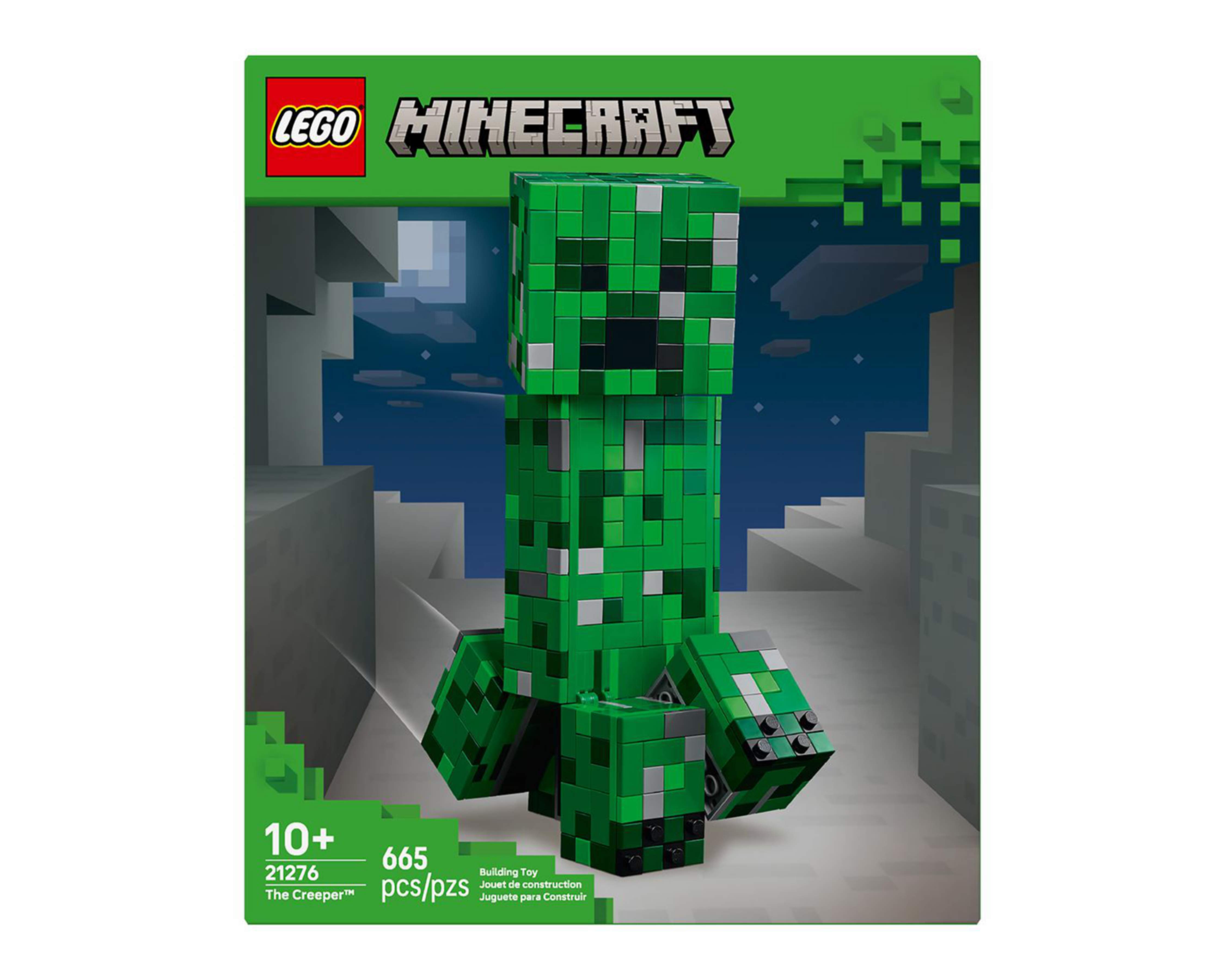 Foto 3 pulgar | LEGO Minecraft El Creeper