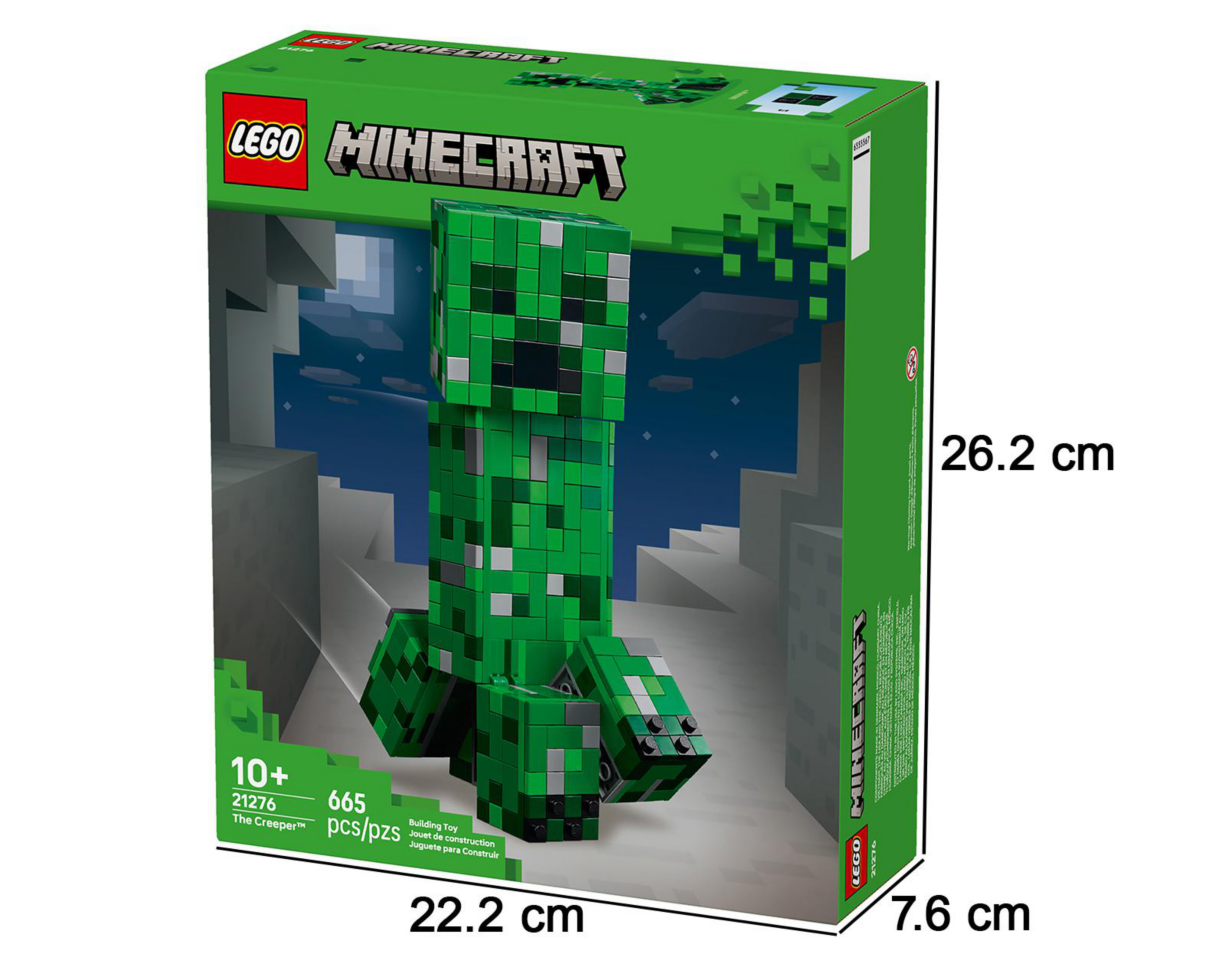 Foto 6 pulgar | LEGO Minecraft El Creeper