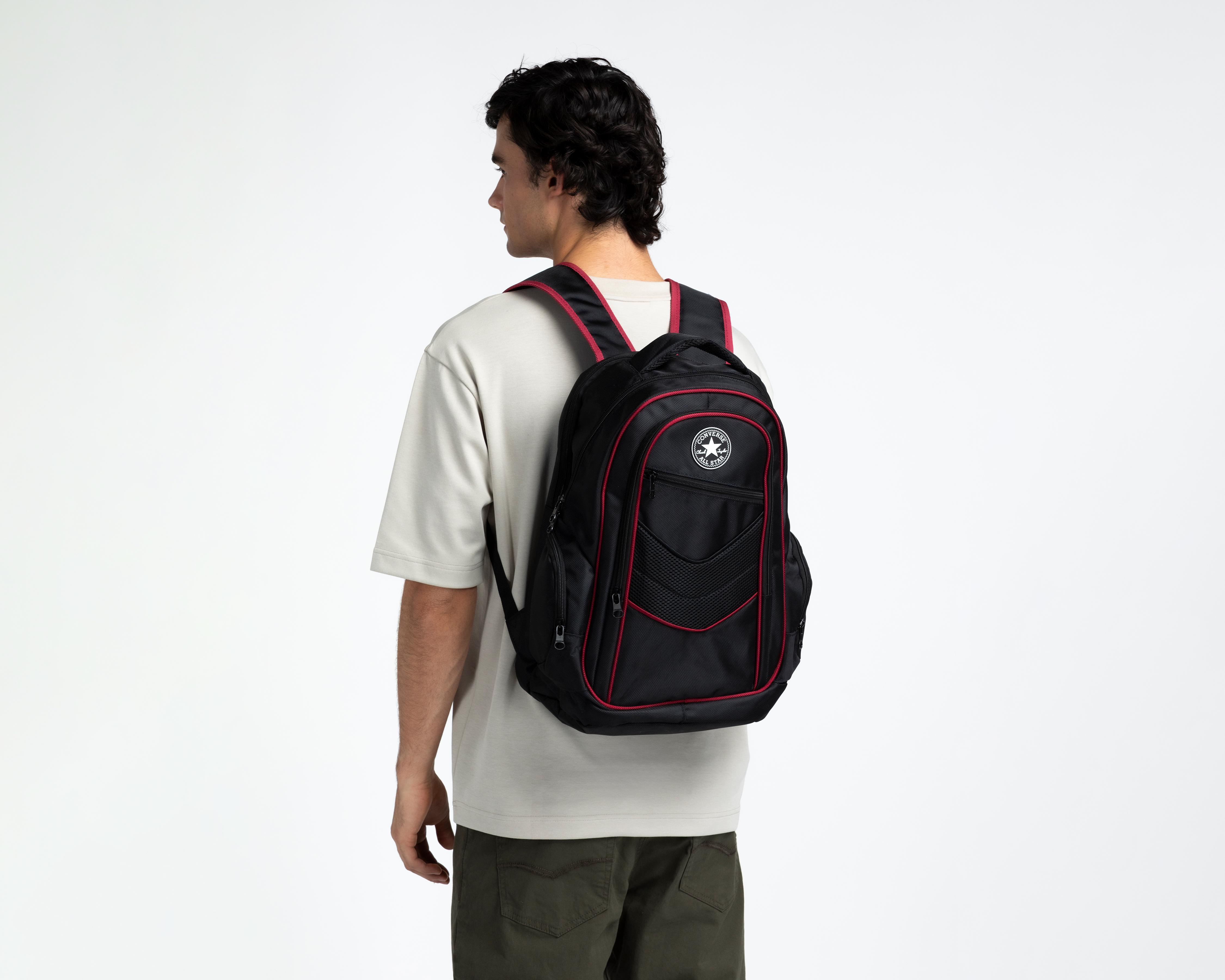 Foto 8 | Mochila Converse Negra