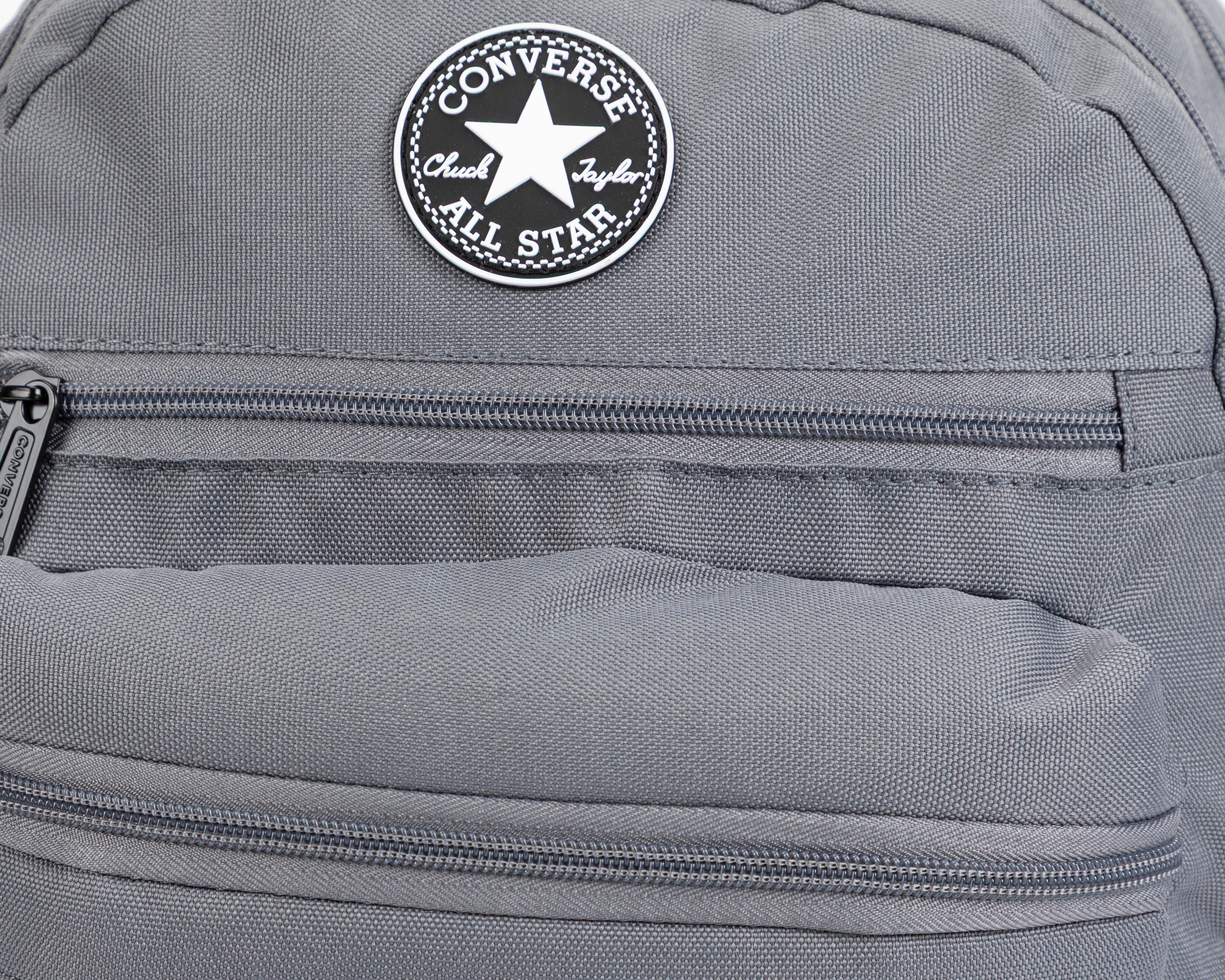 Foto 6 pulgar | Mochila Converse Gris