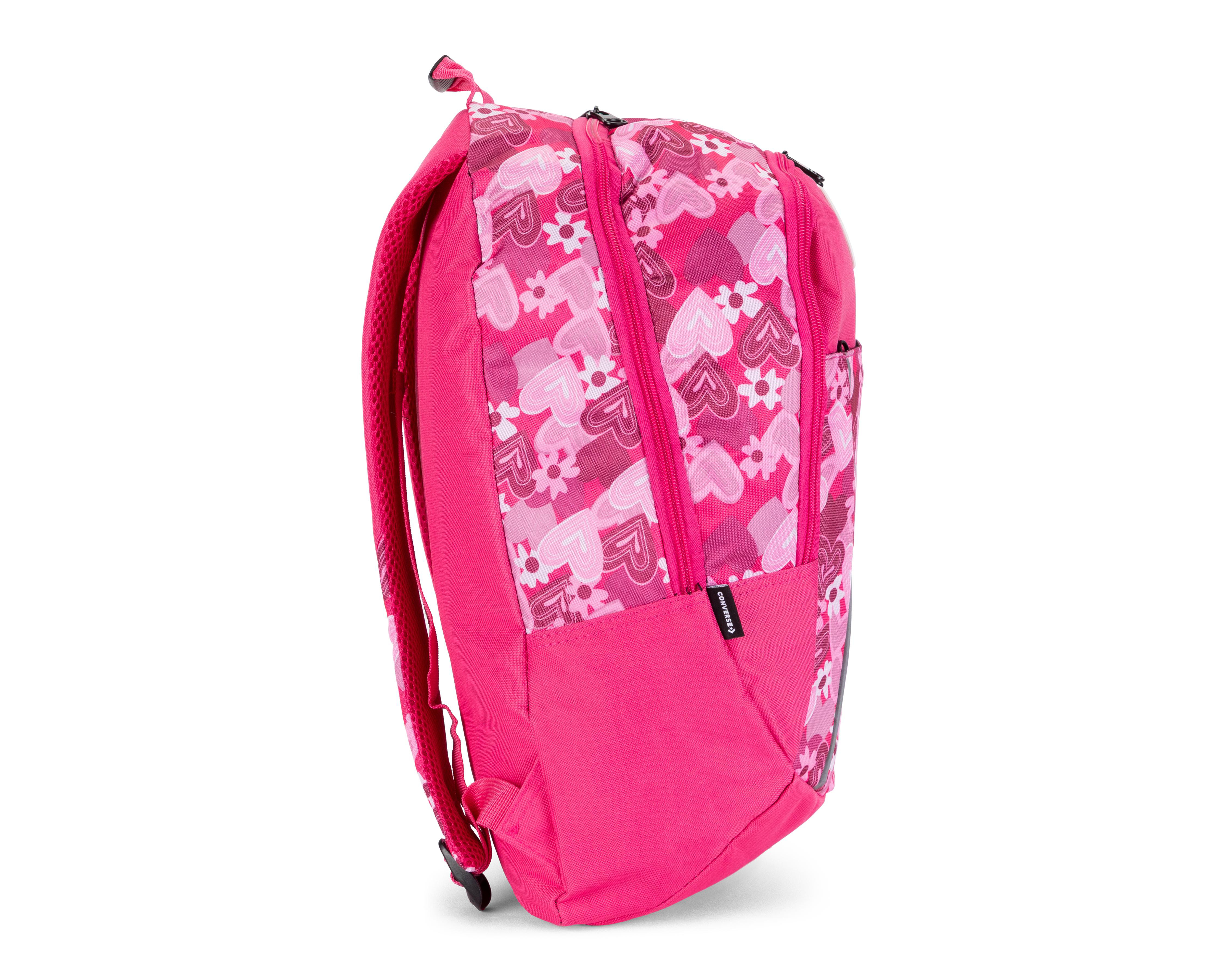 Foto 4 pulgar | Mochila Converse Rosa