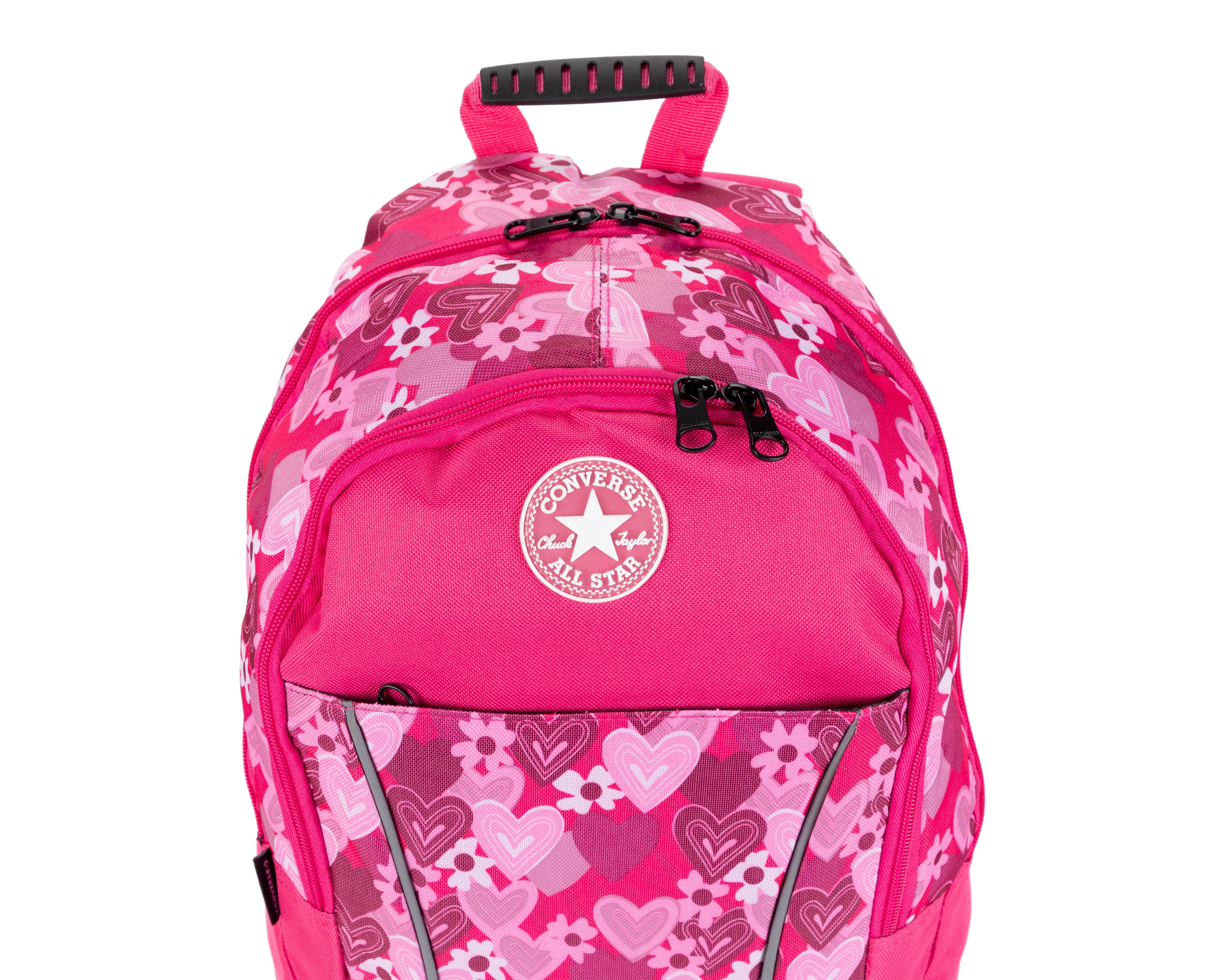 Foto 6 pulgar | Mochila Converse Rosa