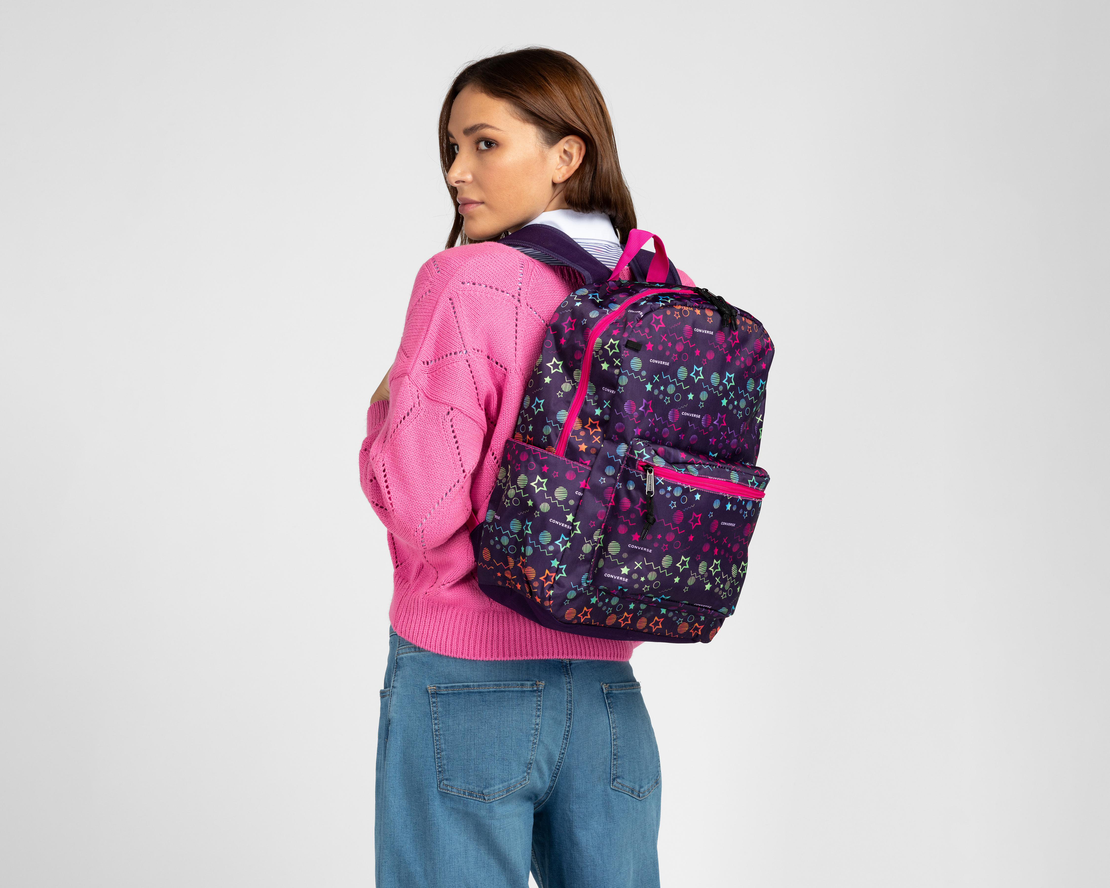 Foto 8 | Mochila Converse Morada