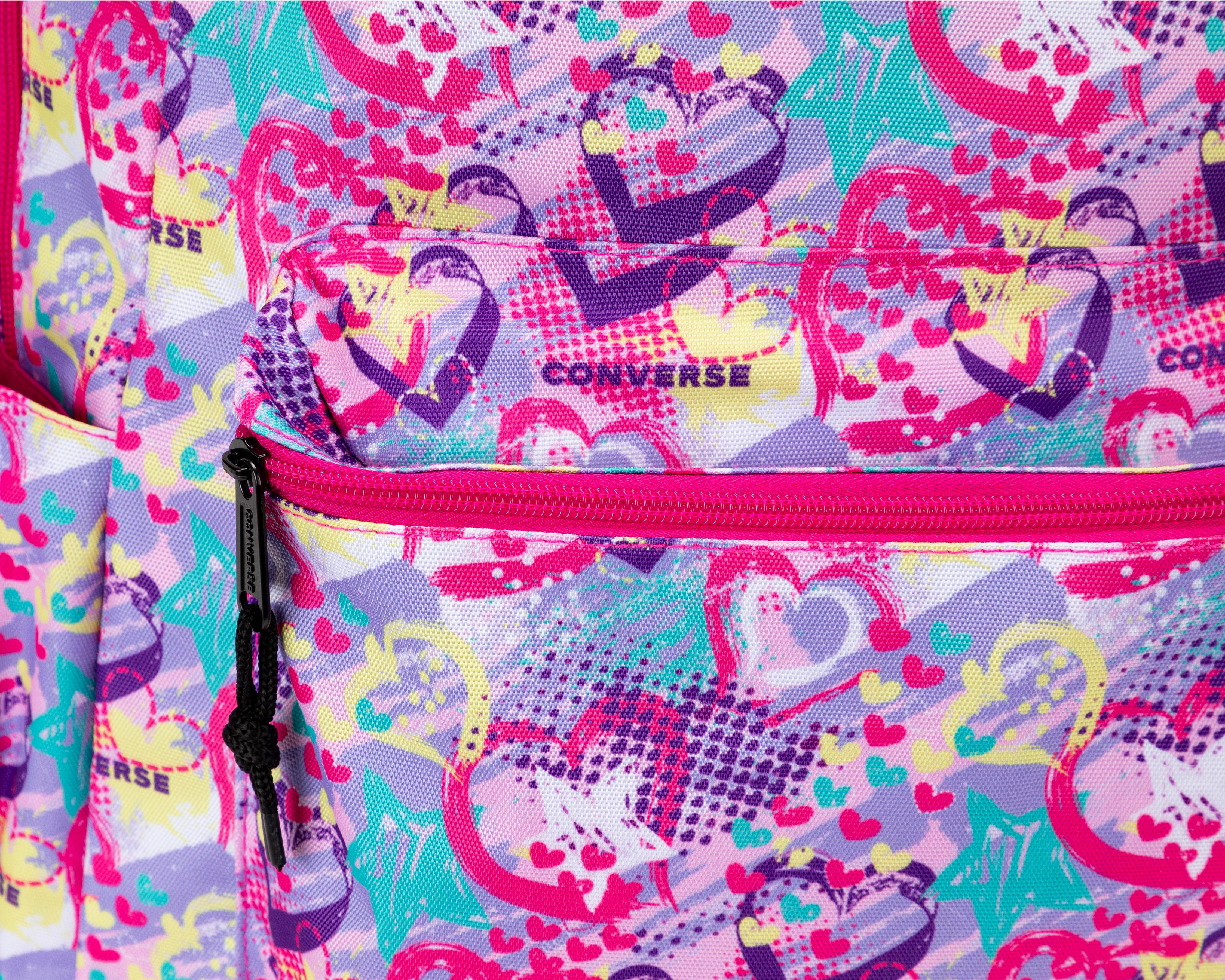 Foto 6 pulgar | Mochila Converse Rosa