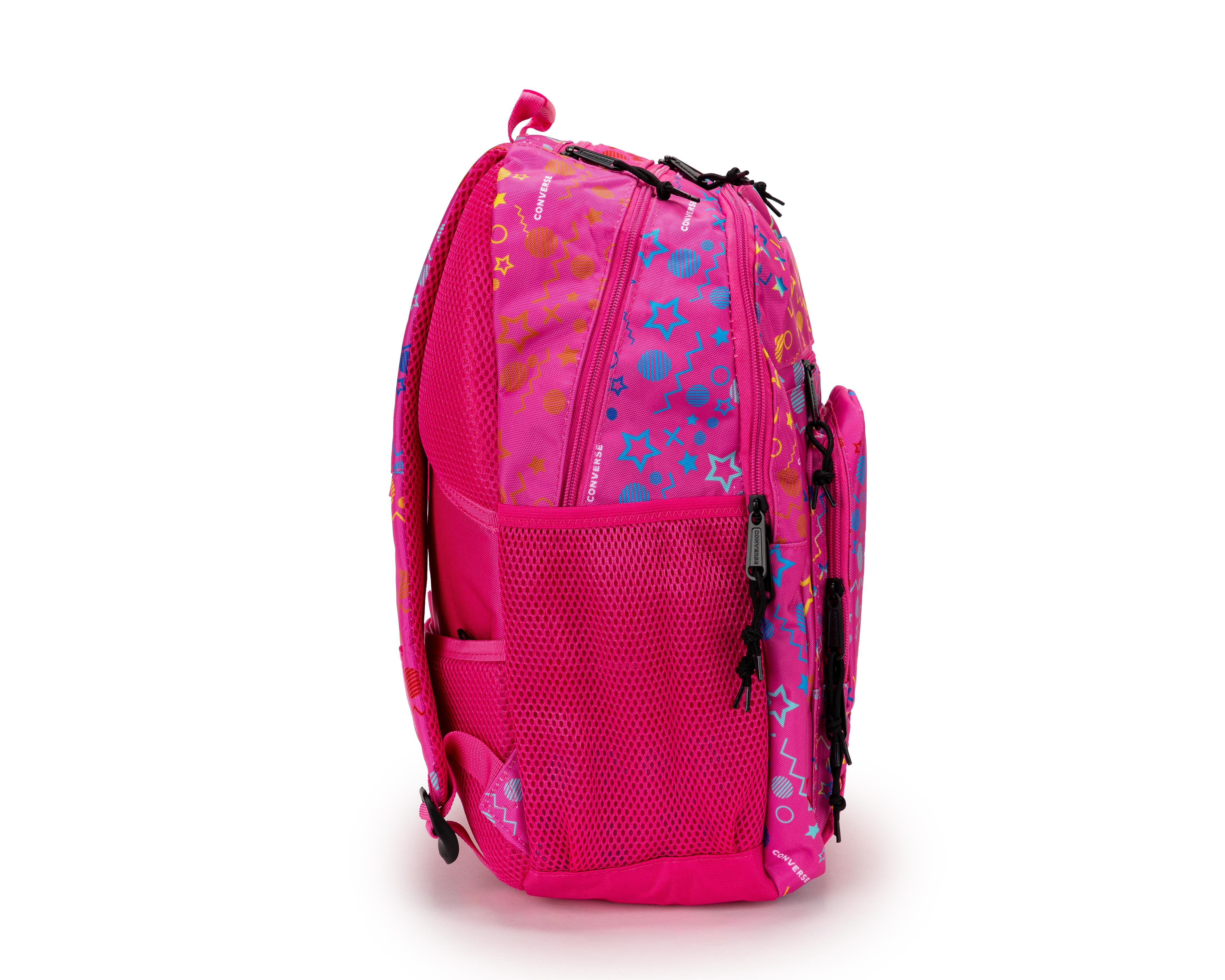 Foto 4 pulgar | Mochila Converse Rosa