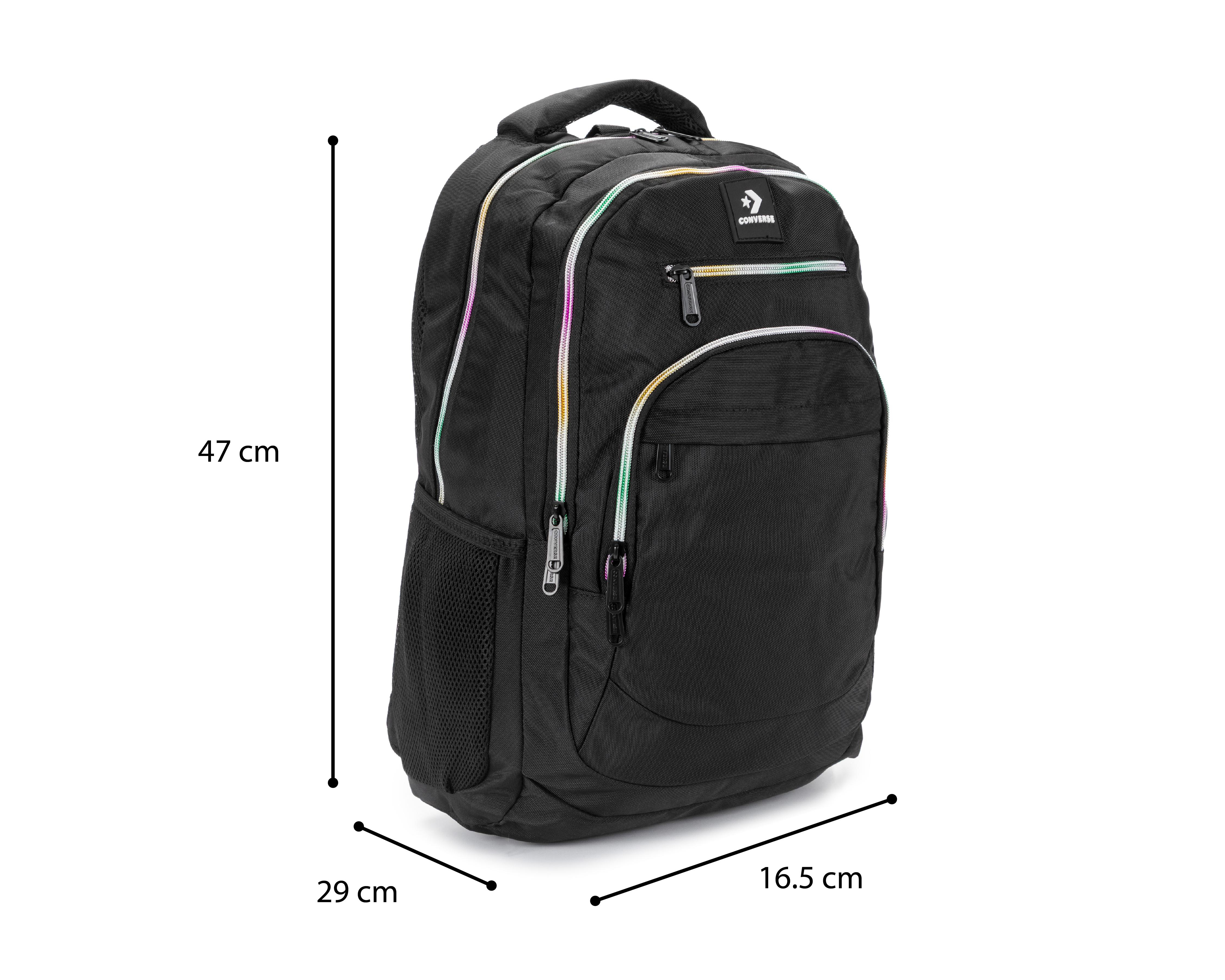 Foto 8 pulgar | Mochila Converse BTS Negra