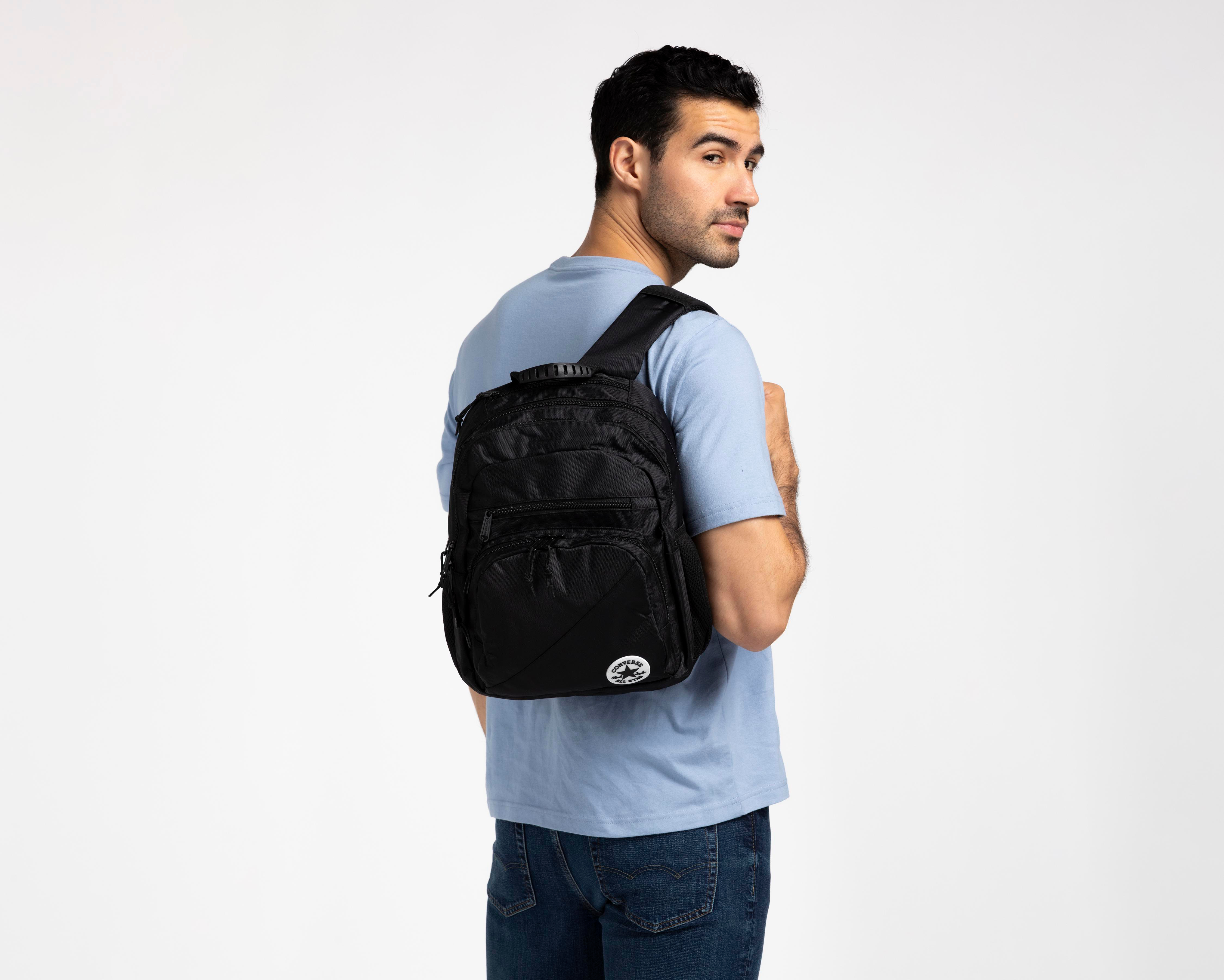 Foto 8 | Mochila Converse Negra