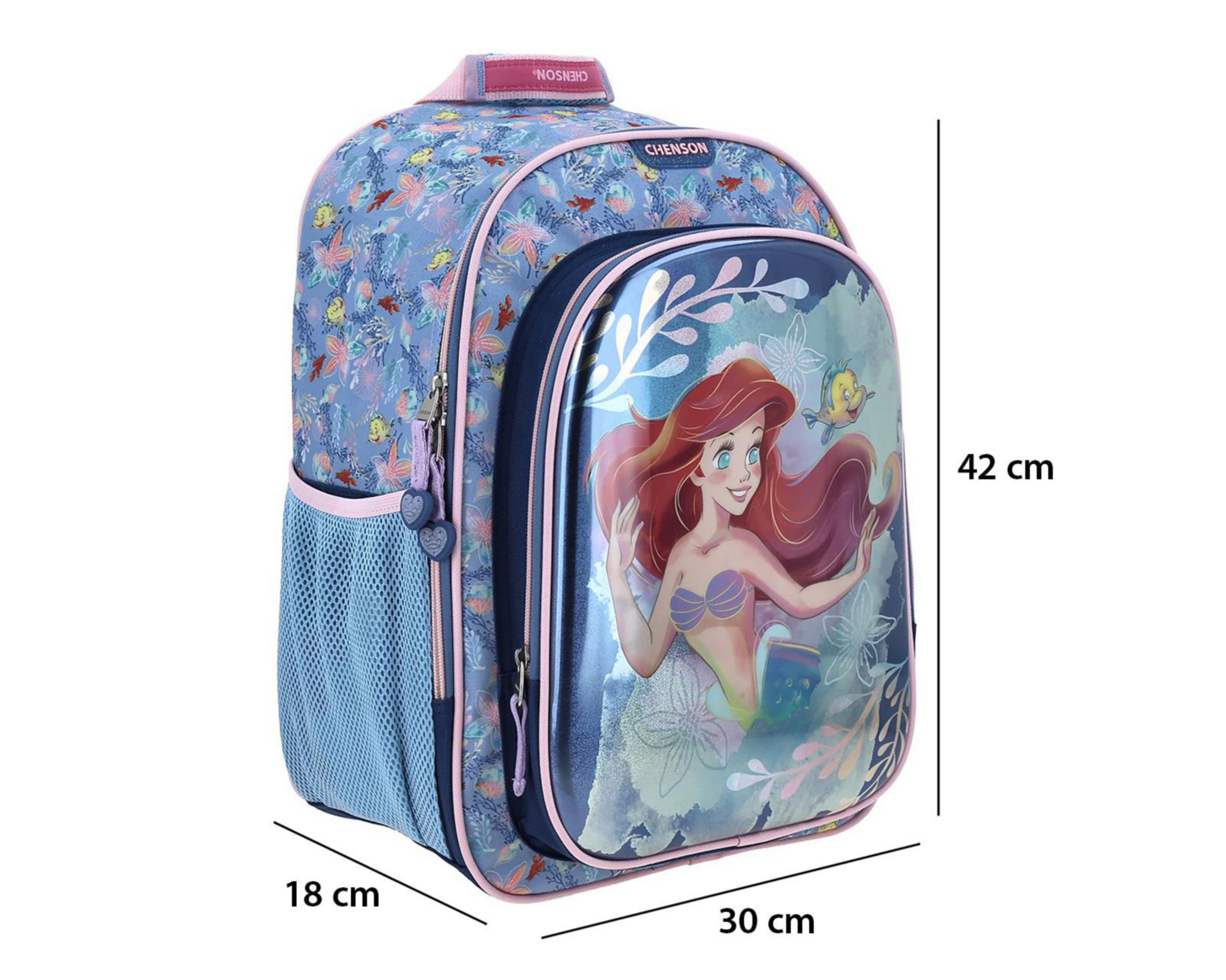 Foto 6 pulgar | Mochila Chenson Disney Princesas Estampada