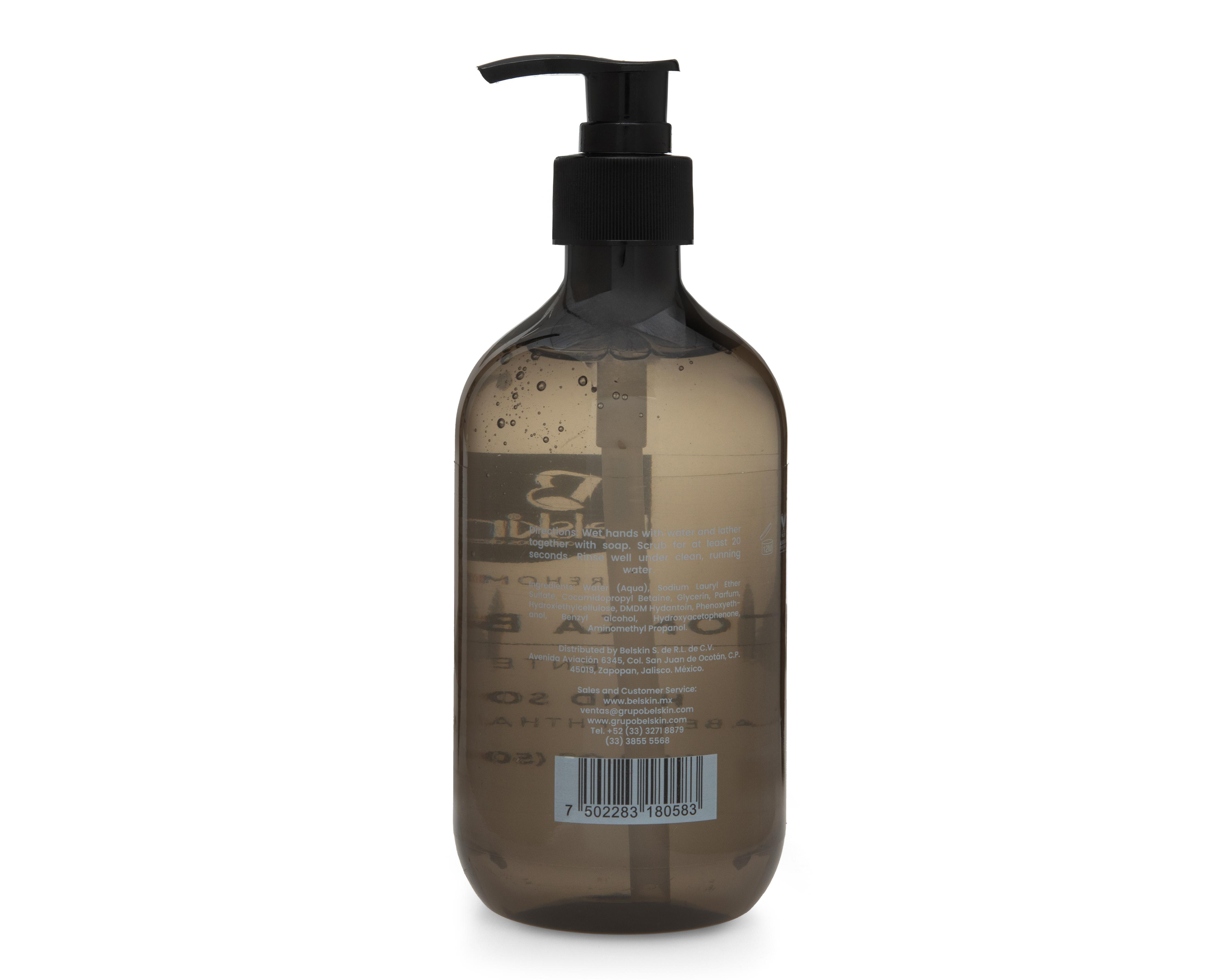 Foto 2 | Jabón Líquido para Manos Belskin Tonka Bean sin Parabenos 500 ml