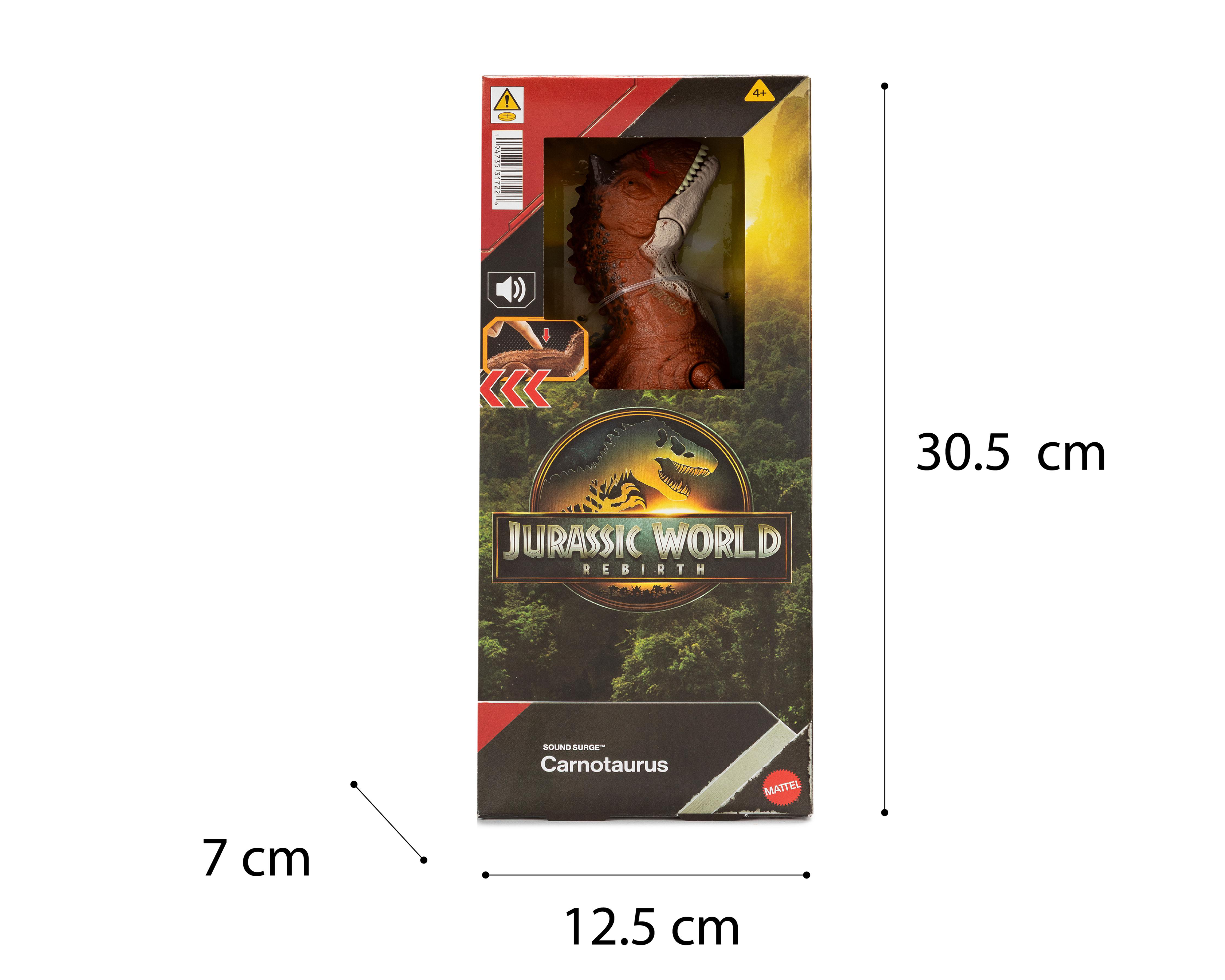 Foto 5 | Dinosaurio de Juguete Jurassic World Carnotaurus con Sonido