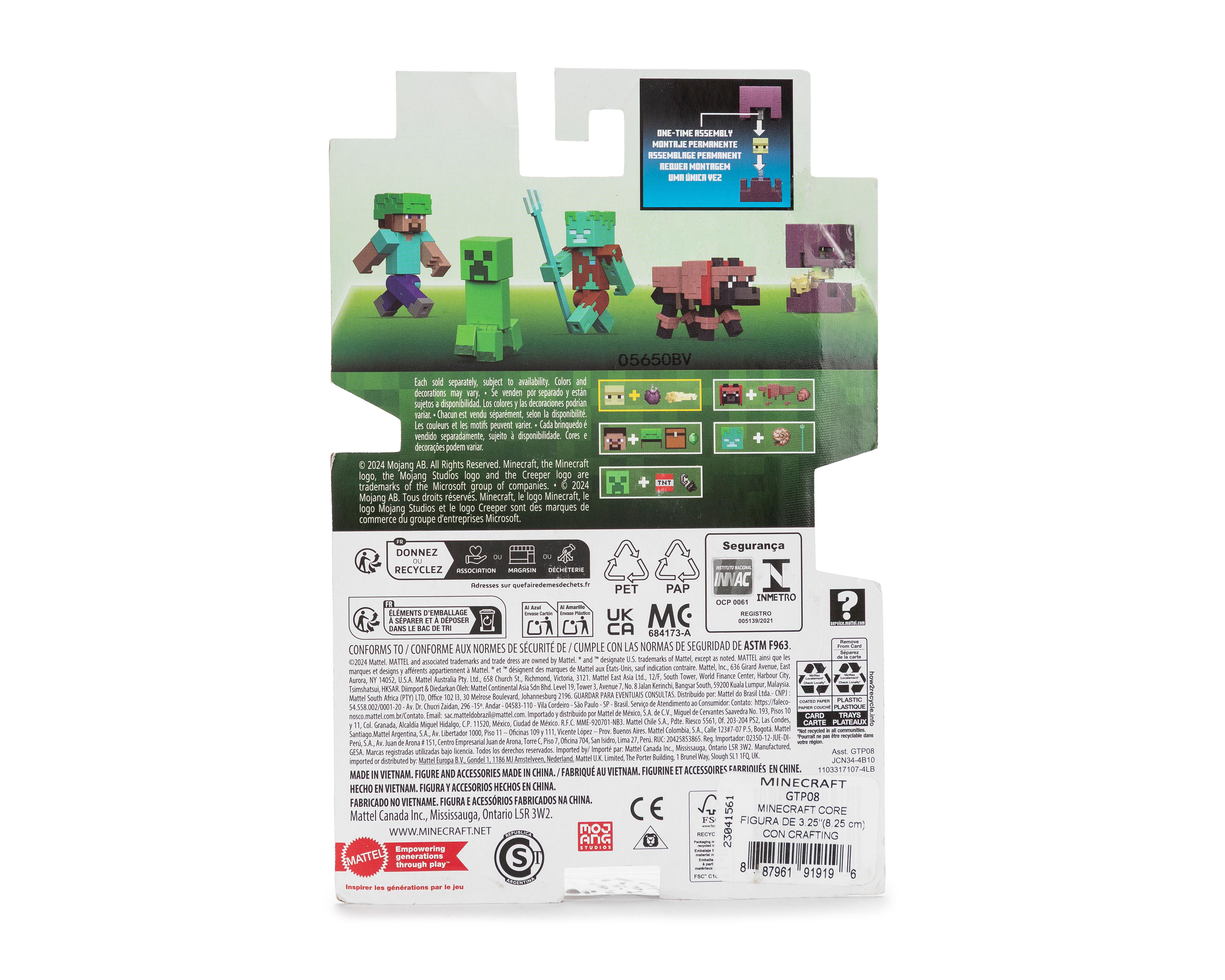 Foto 2 | Shulker Figura de Acción Minecraft