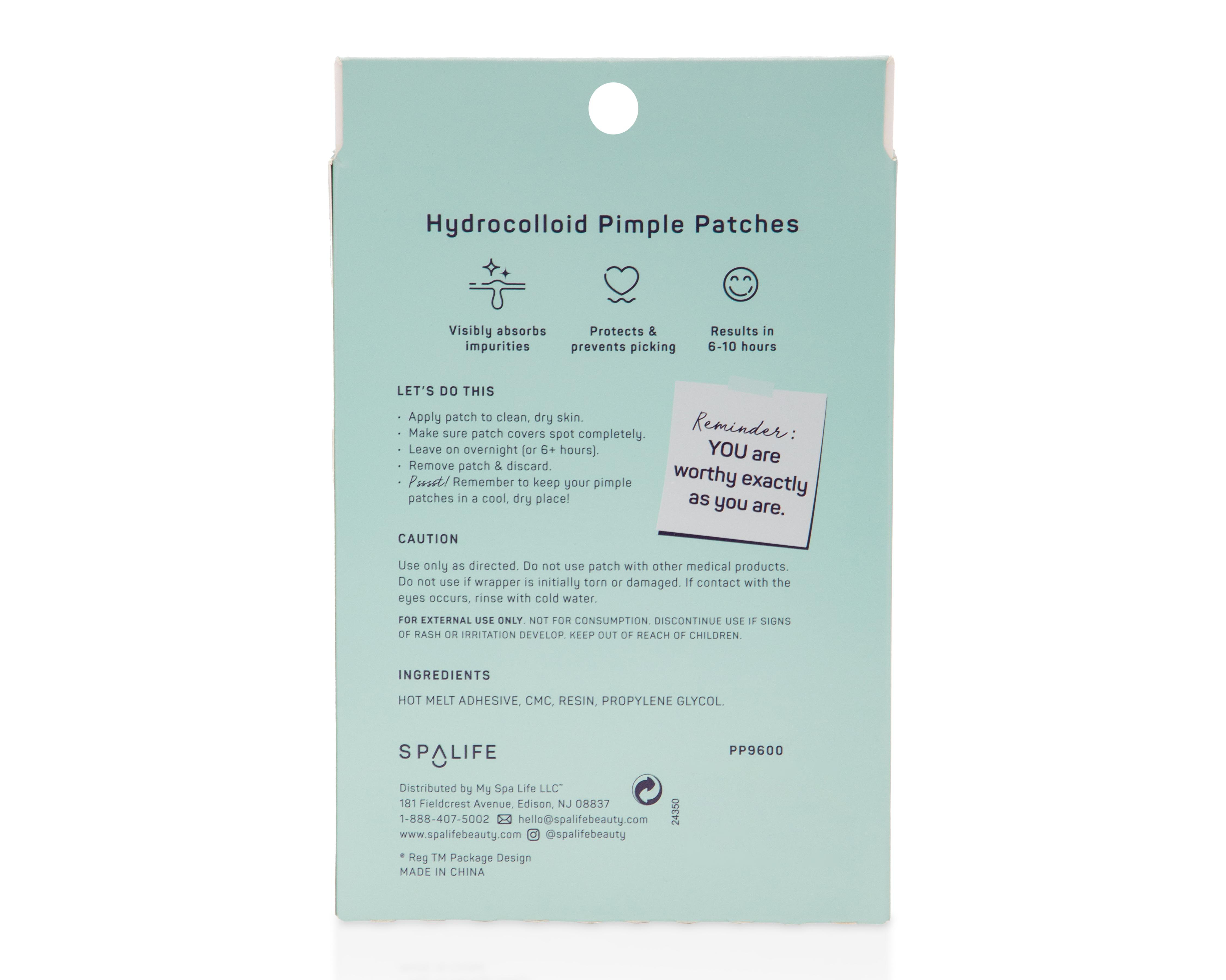 Foto 3 pulgar | Parches para Acné Pimple Patches Spa Life 72 Piezas
