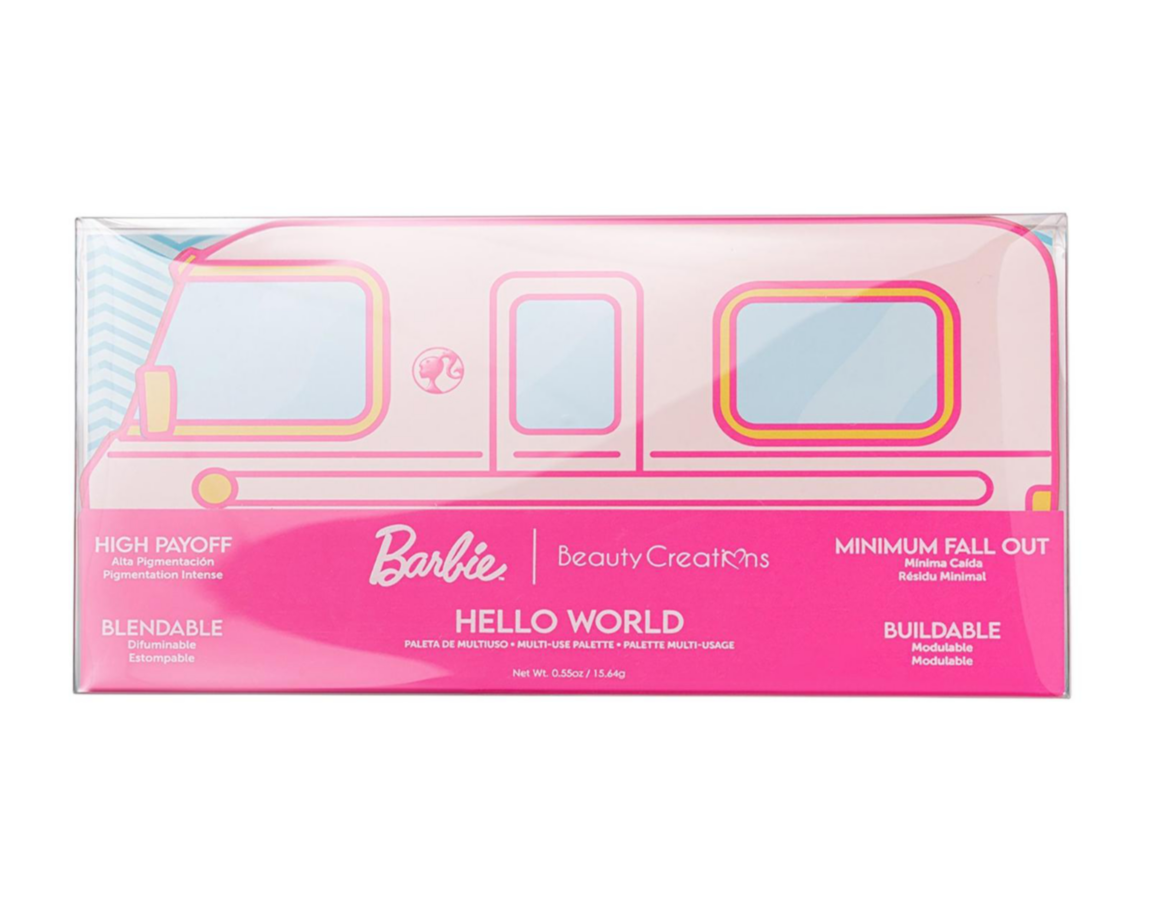 Foto 4 pulgar | Kit de Sombras Barbie Hello World