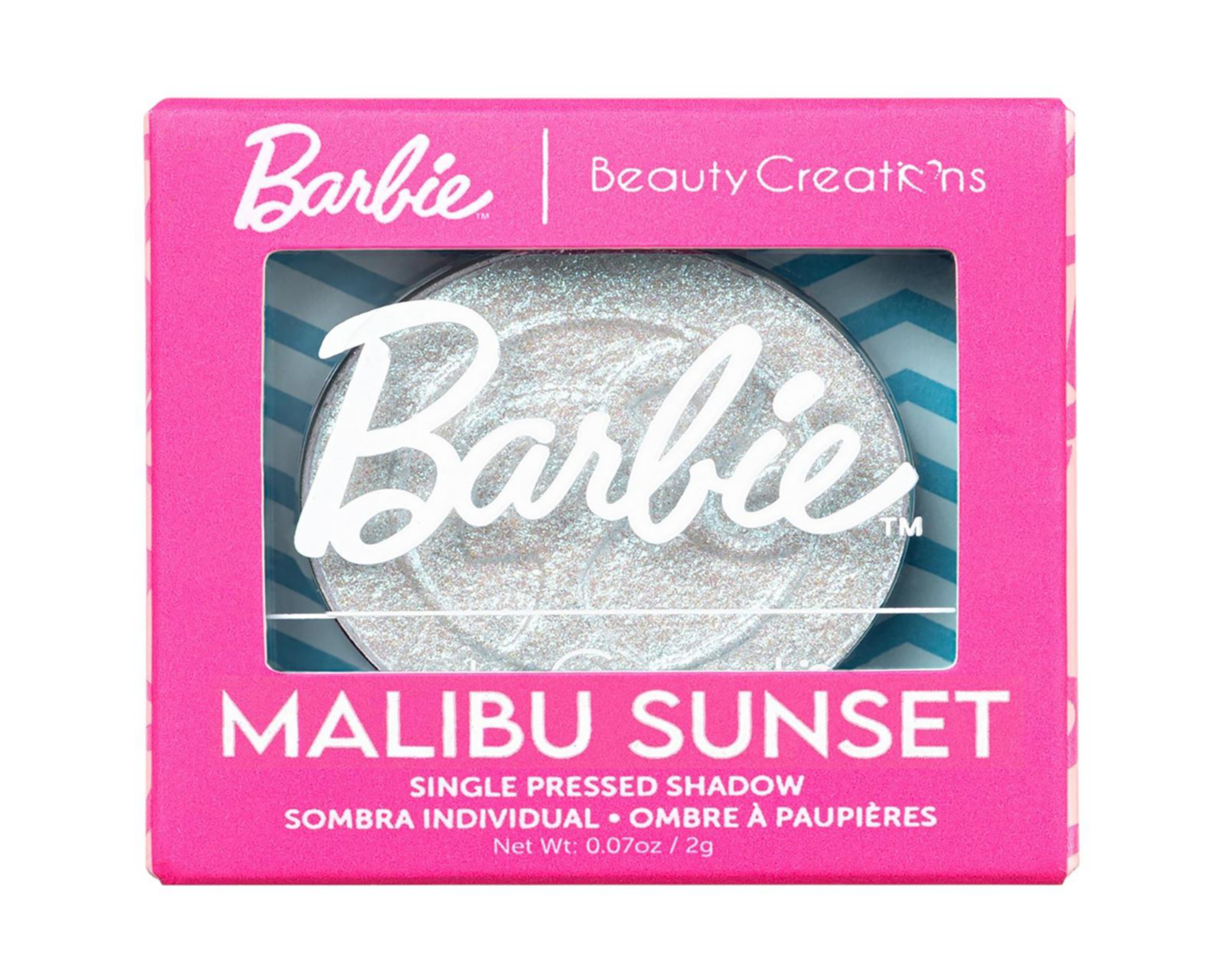 Sombra para ojos Beauty Creations Barbie Malibú Sunset 2g