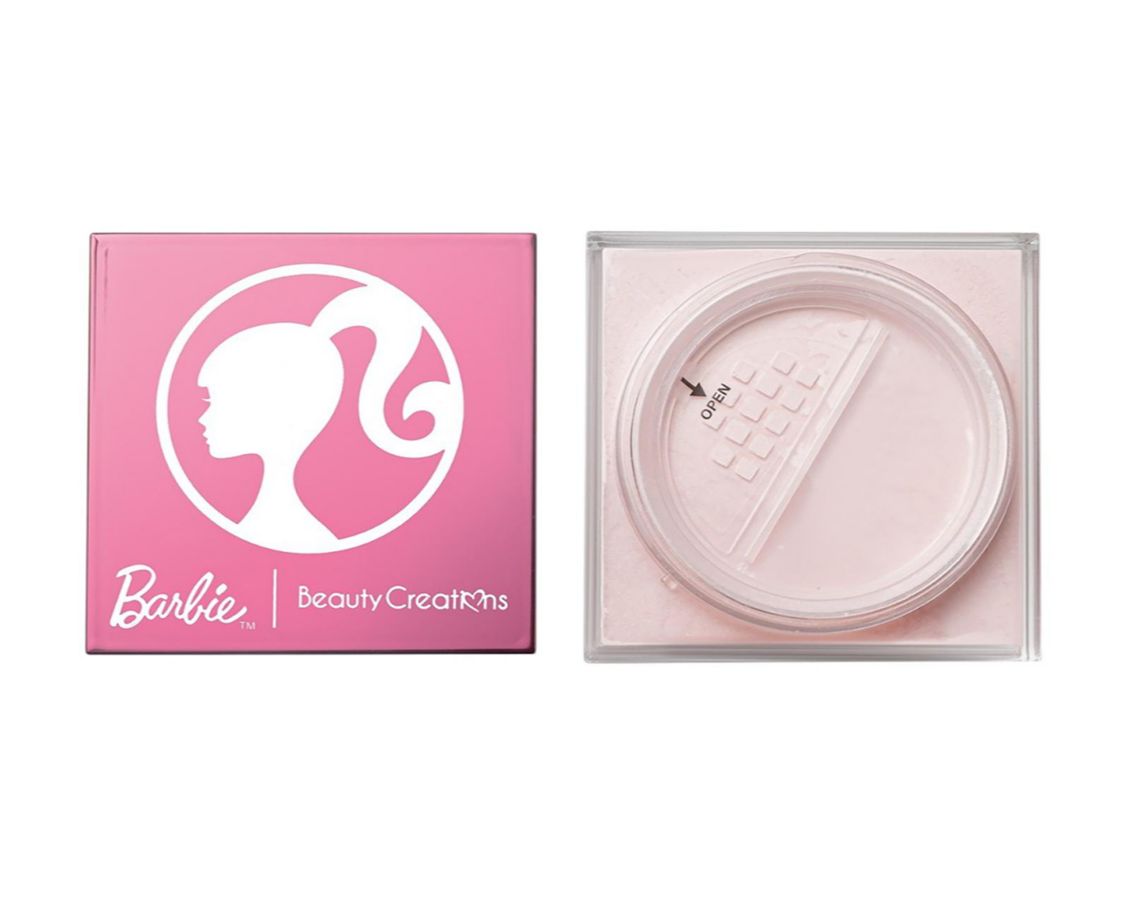 Foto 3 pulgar | Polvo Traslúcido Beauty Creations por Barbie Pink Future Is Bright