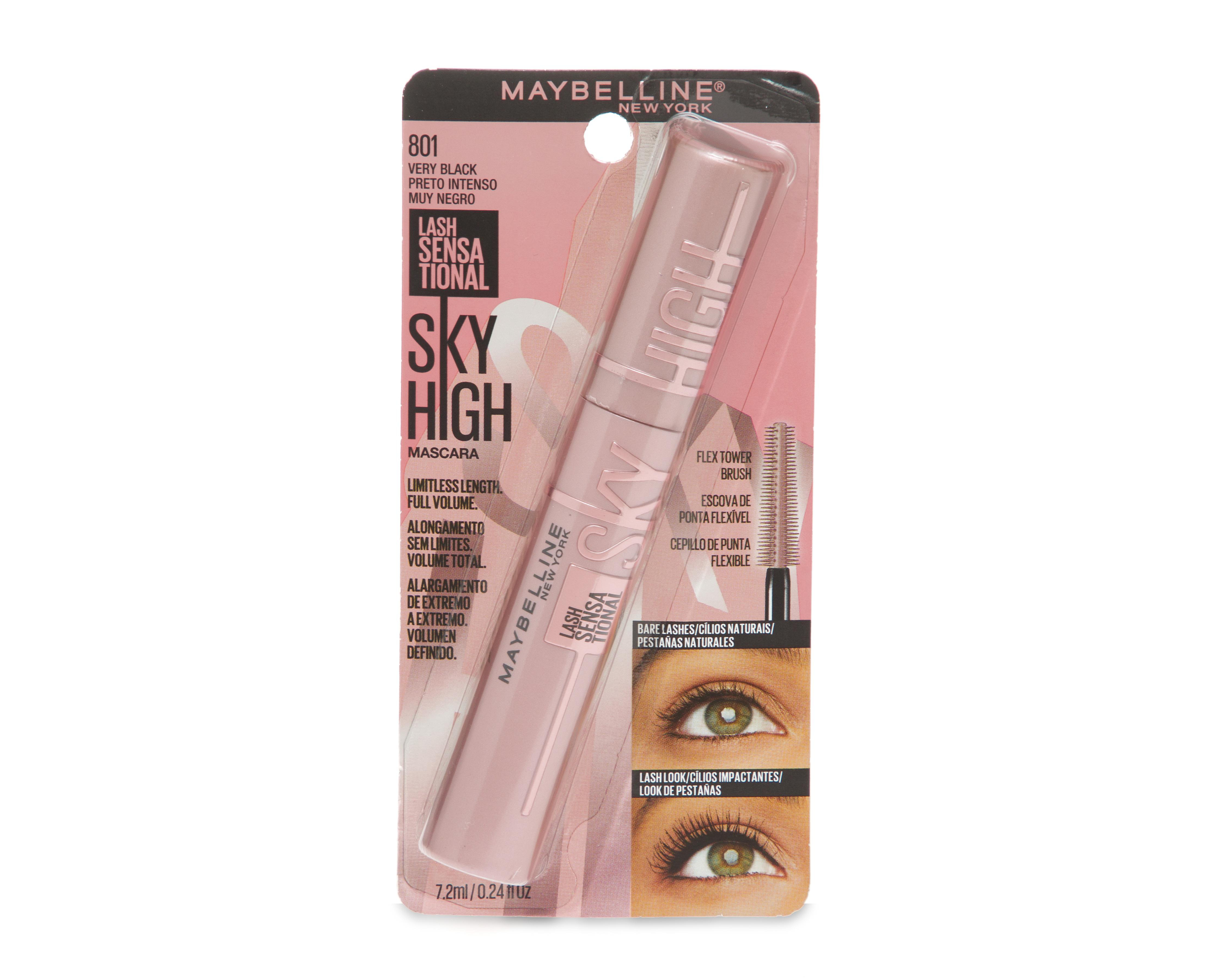 Foto 1 | Máscara para Pestañas Maybelline Lash Sensational Sky High Negro 7.2 ml